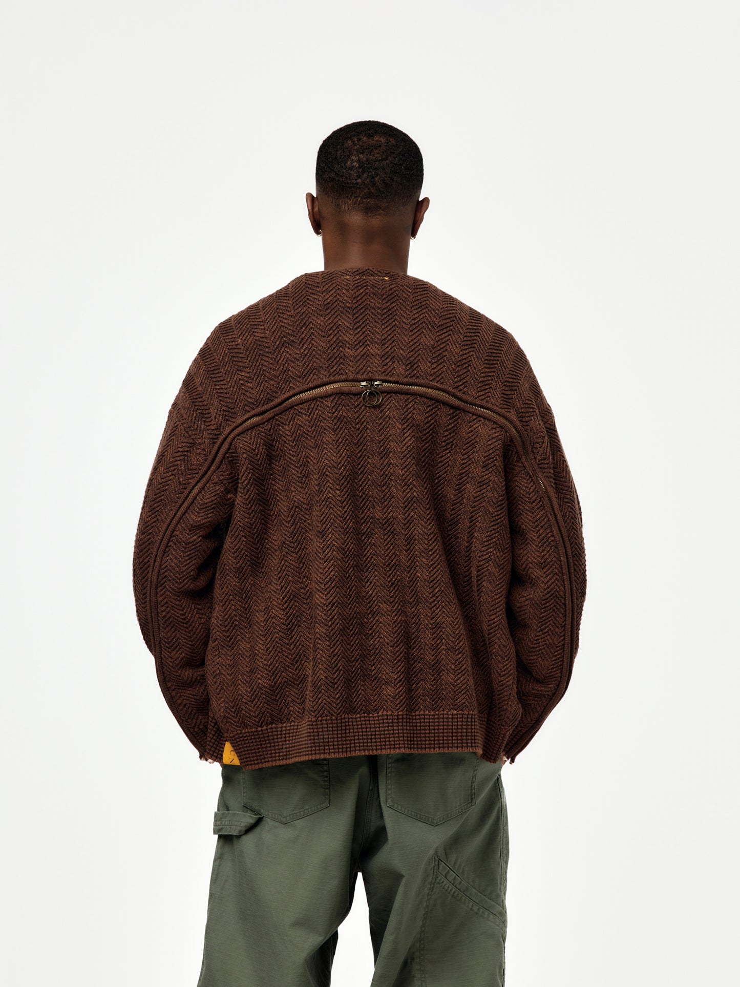 ANDREWS CARDIGAN (BROWN)