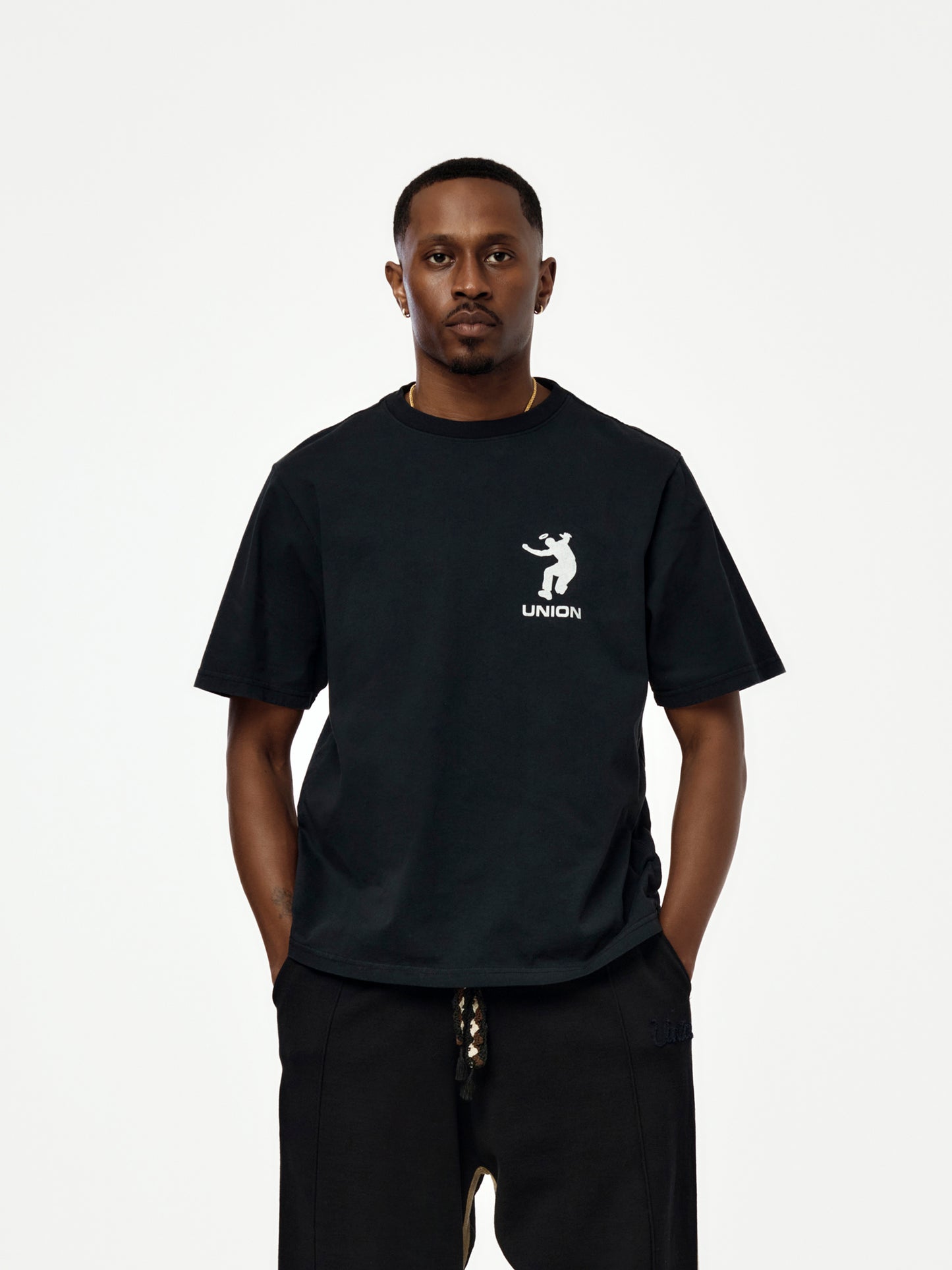 SPRING ST TEE (TRUE BLACK)