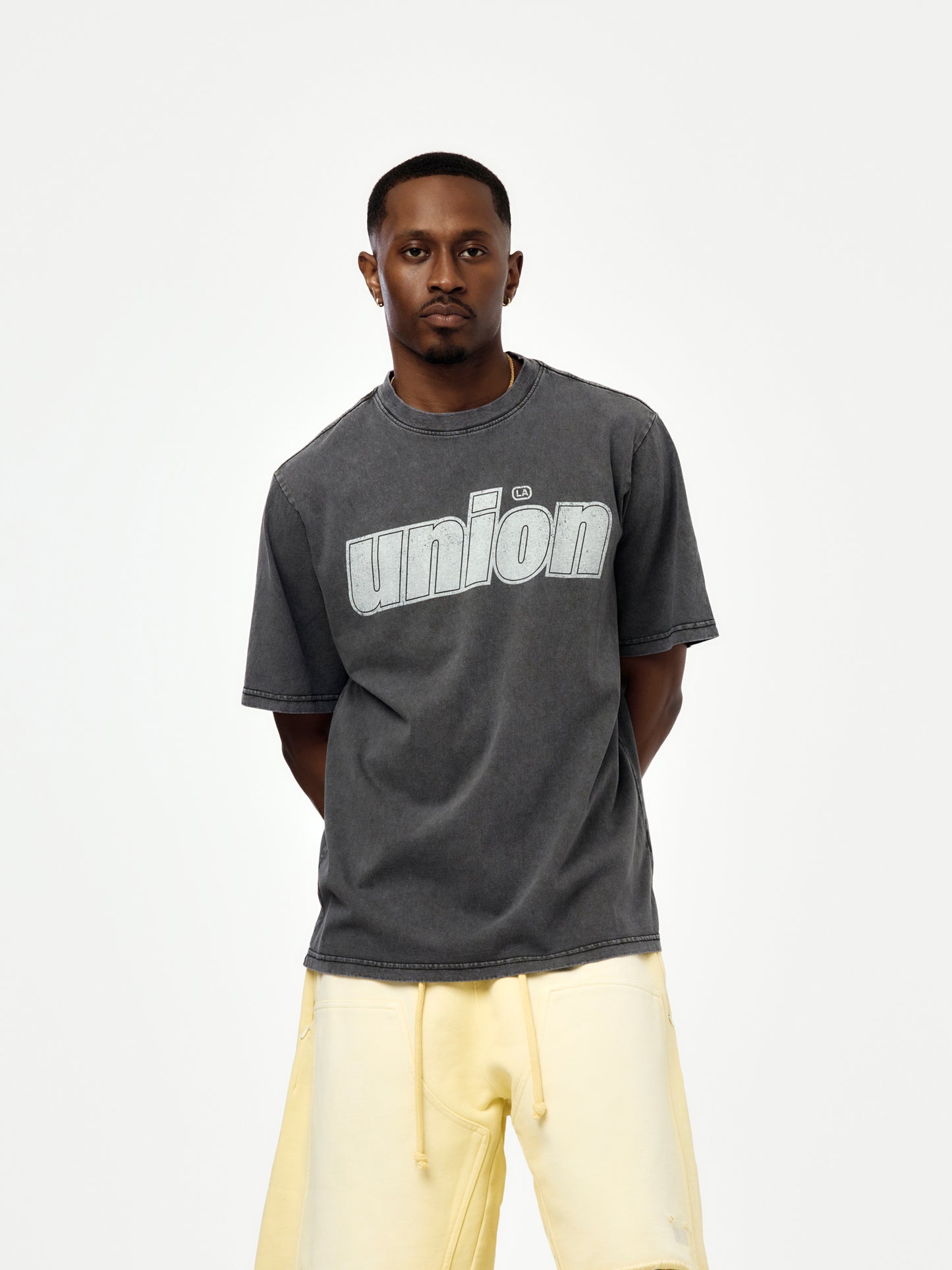 ITALICS TEE (VINTAGE BLACK)