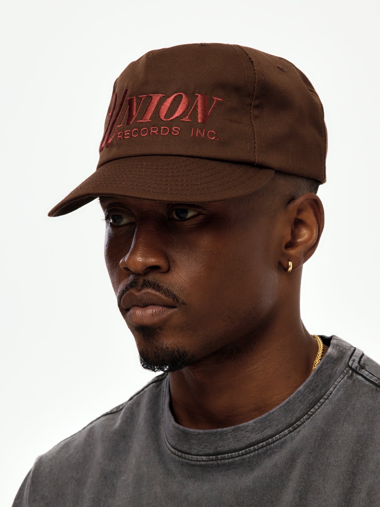 UNLA RECORDS CAP (DARK BROWN)
