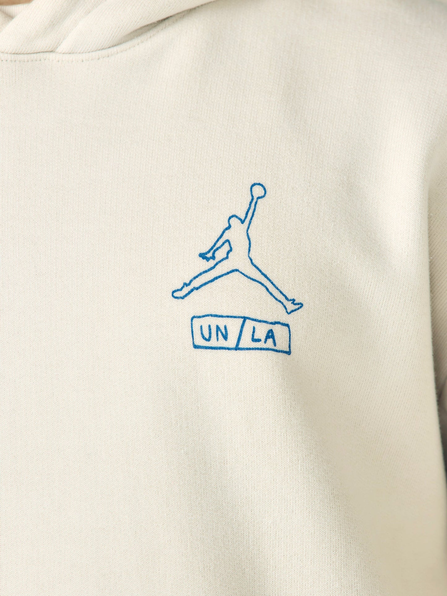 Jordan x Union Hoodie (Lt Orewood Brn/Hyper Cobalt)