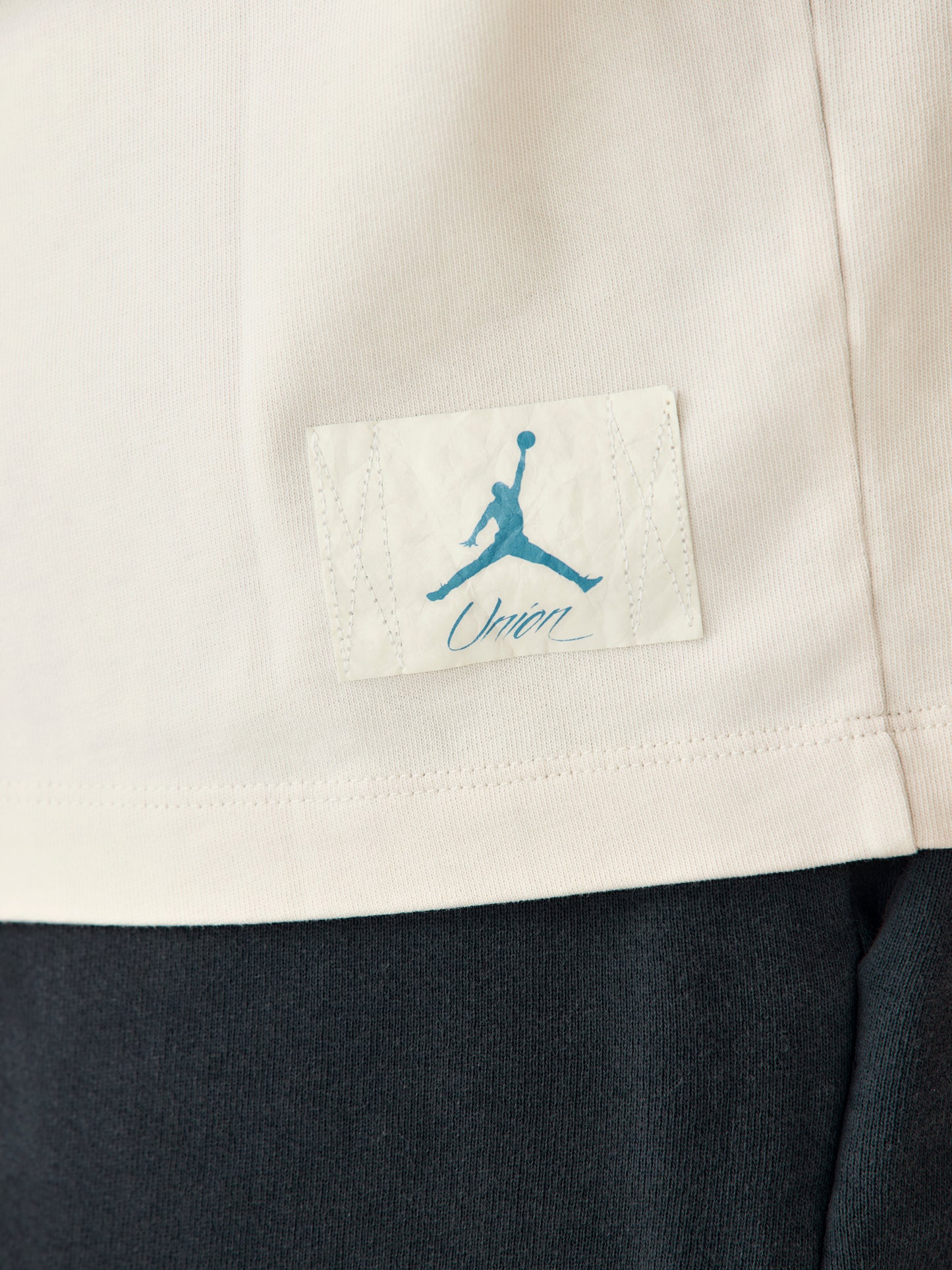 Jordan x Union Tee (Lt Orewood Brn/Black)