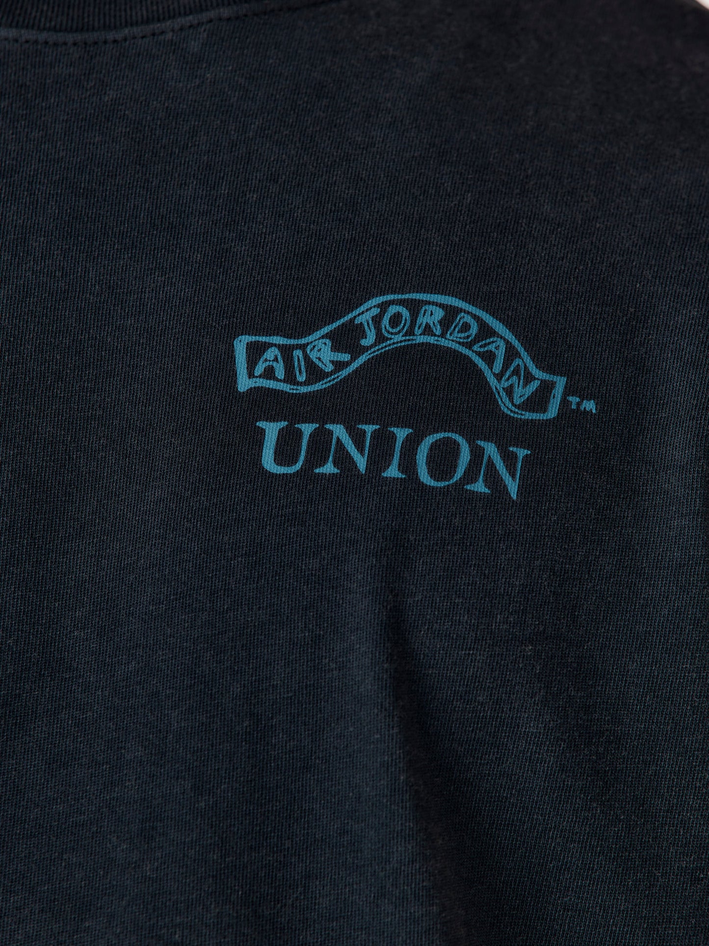 Jordan x Union Tee (Black/Dutch Blue)