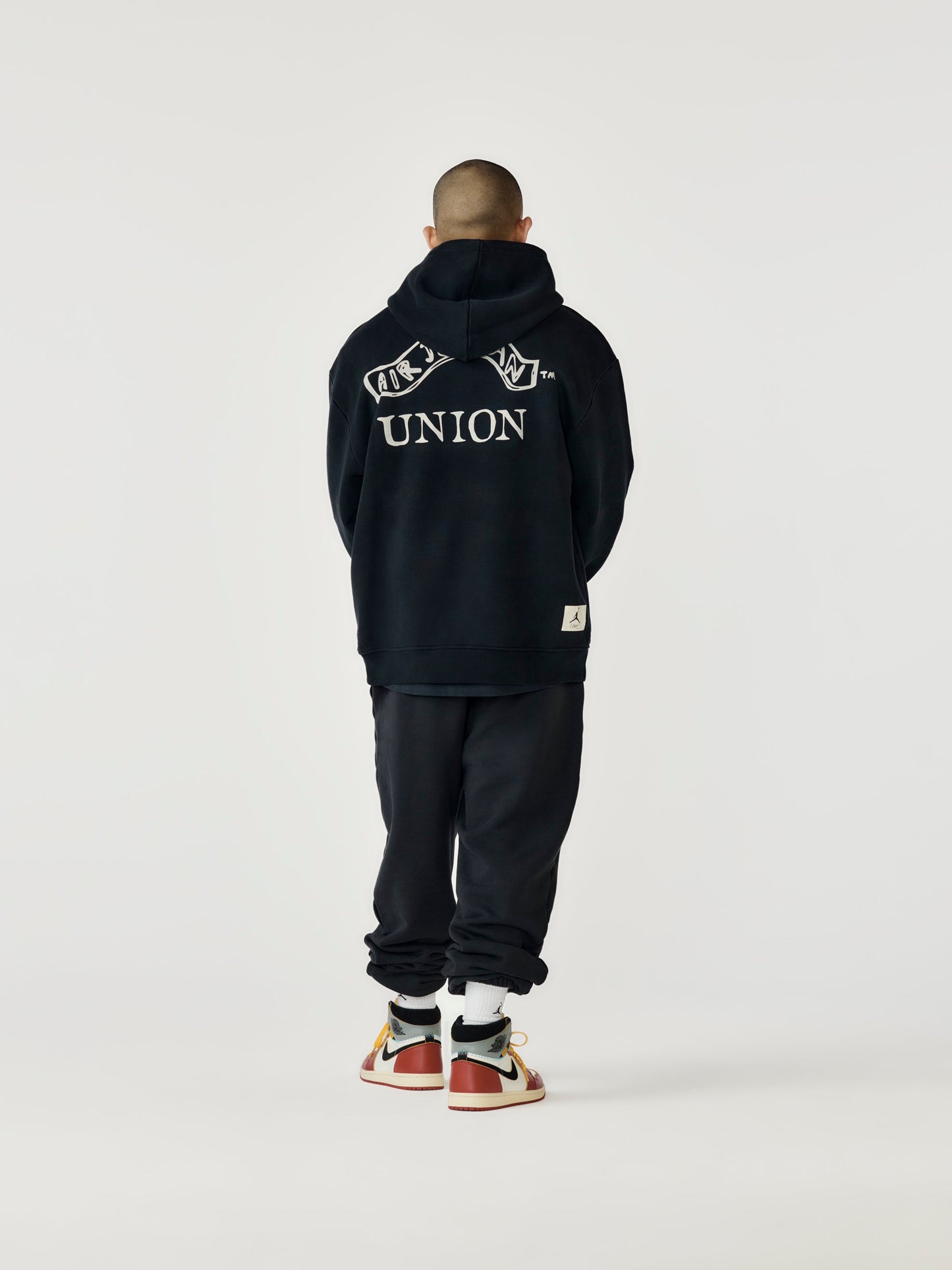 Jordan x Union Hoodie (Black/Lt Orewood Brn)