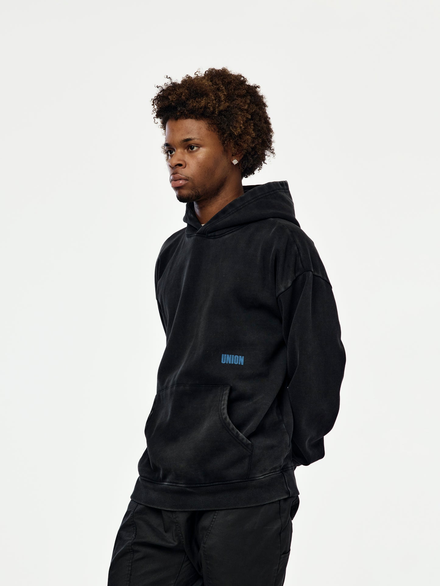 Micro Block Hoodie (Vintage Black)