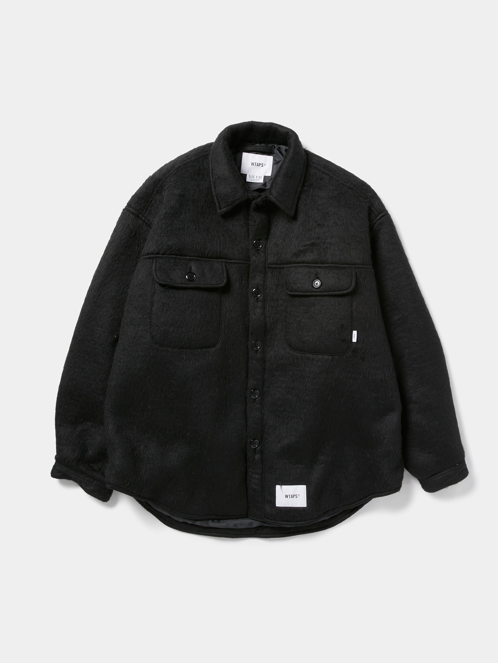 WCPO 01 / JACKET / WOPO. SHAGGY (Black)