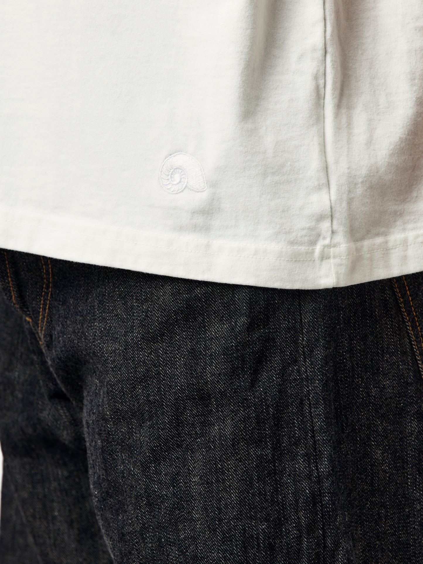 Boxy Pocket Tee (White)