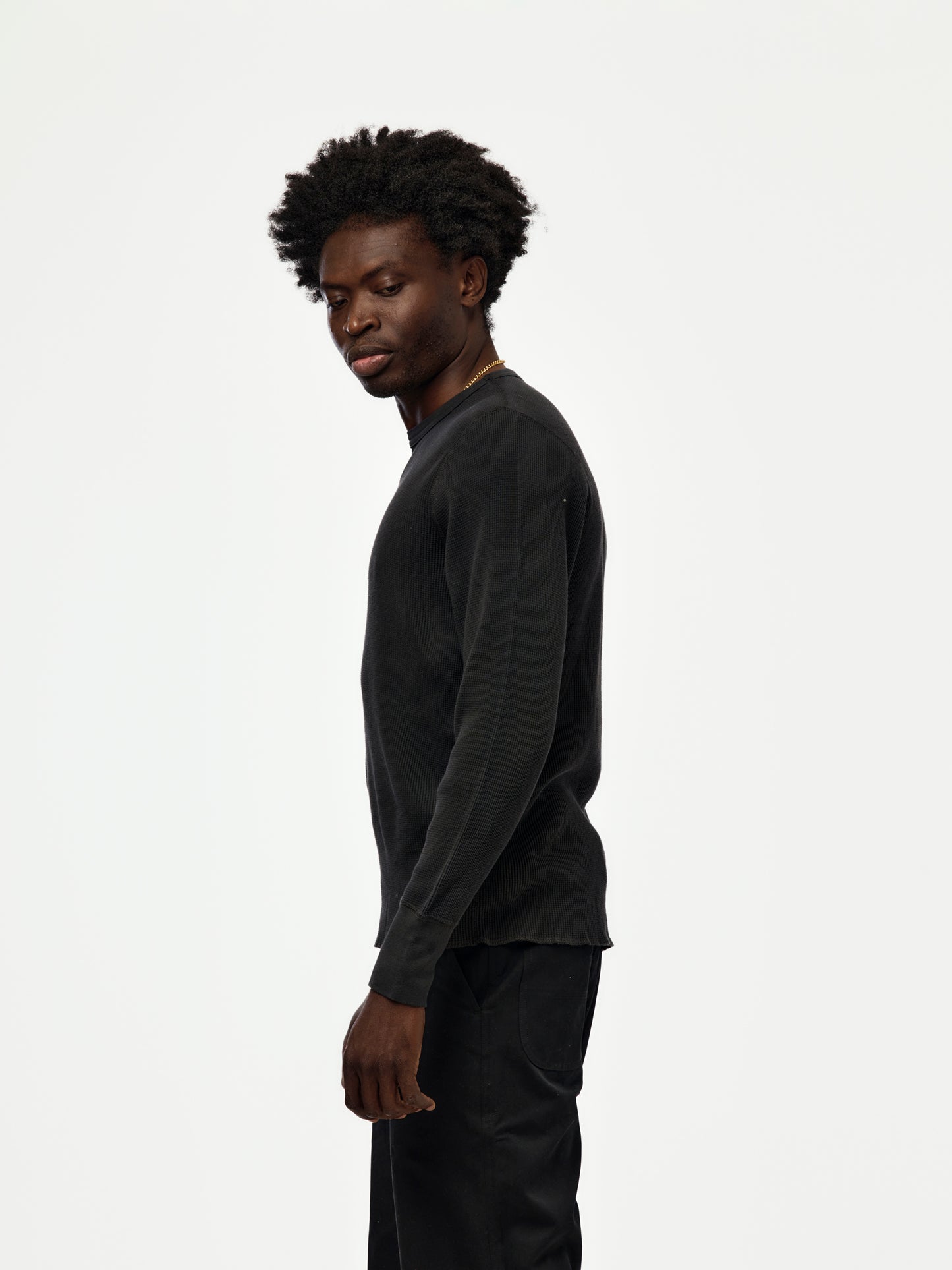 Thermal Longsleeve Shirt (Black)