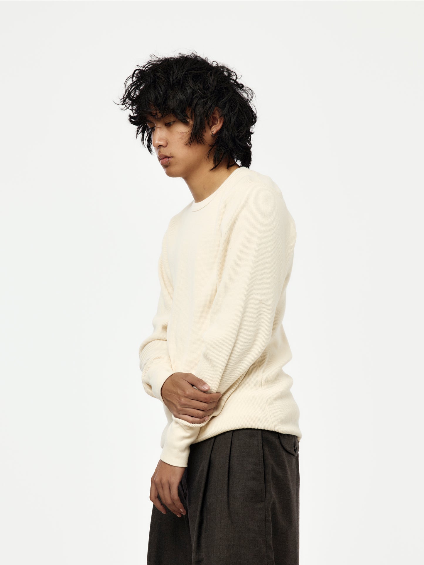 Thermal Longsleeve Shirt (Cream)
