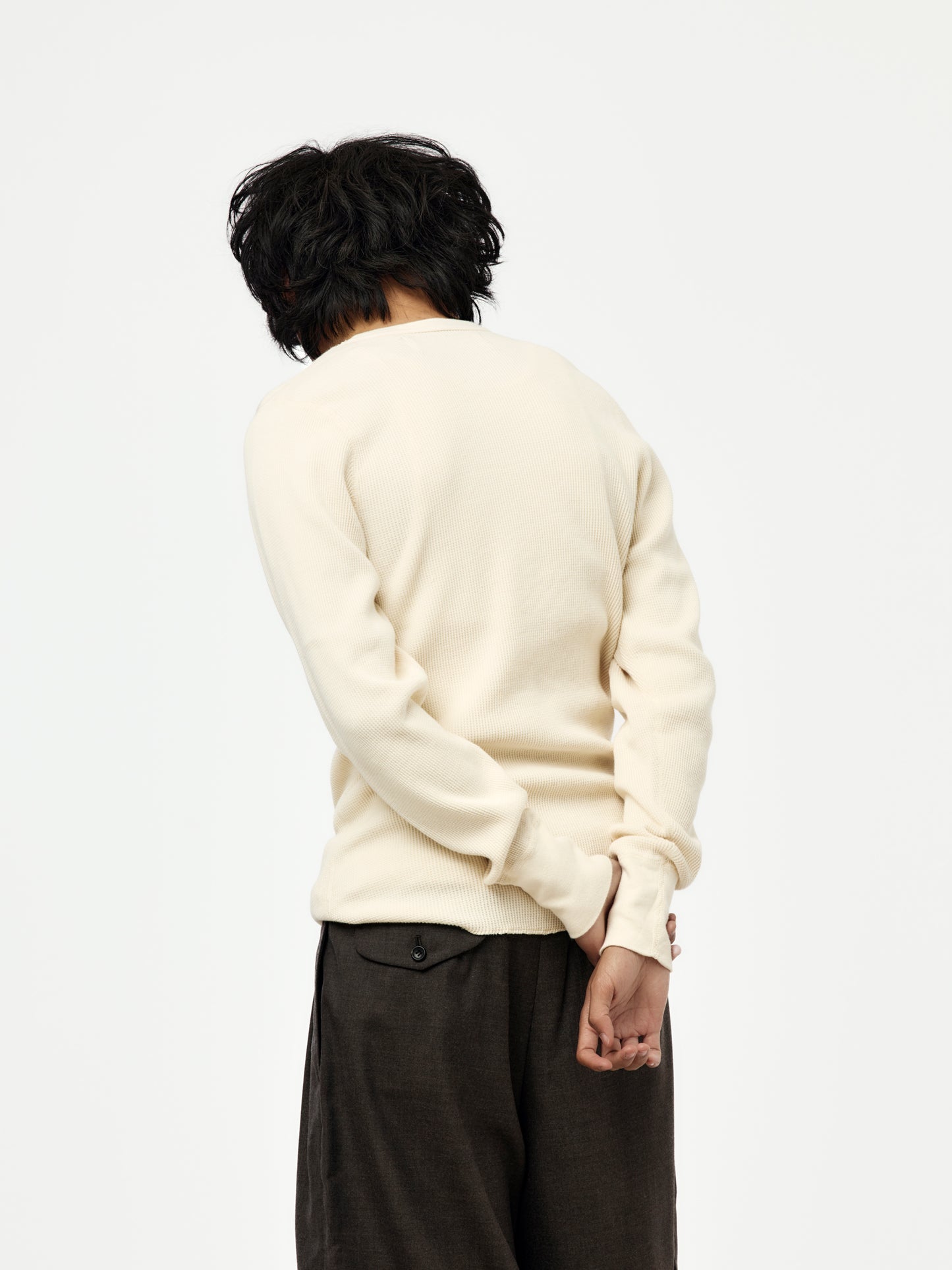 Thermal Longsleeve Shirt (Cream)