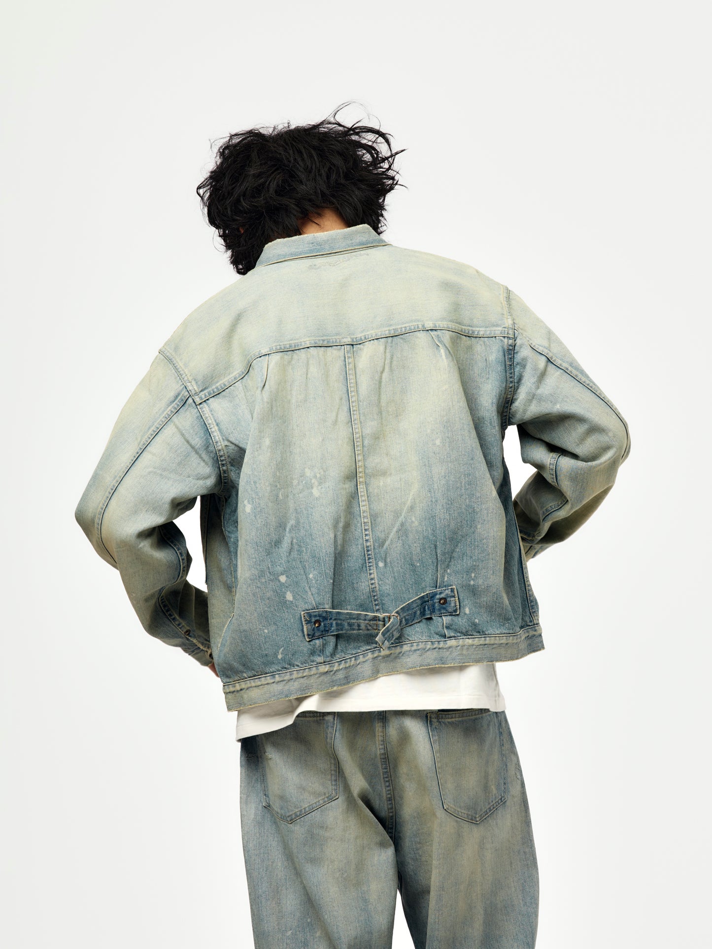 1st Type Denim Jacket (BLEACH) (SIS)