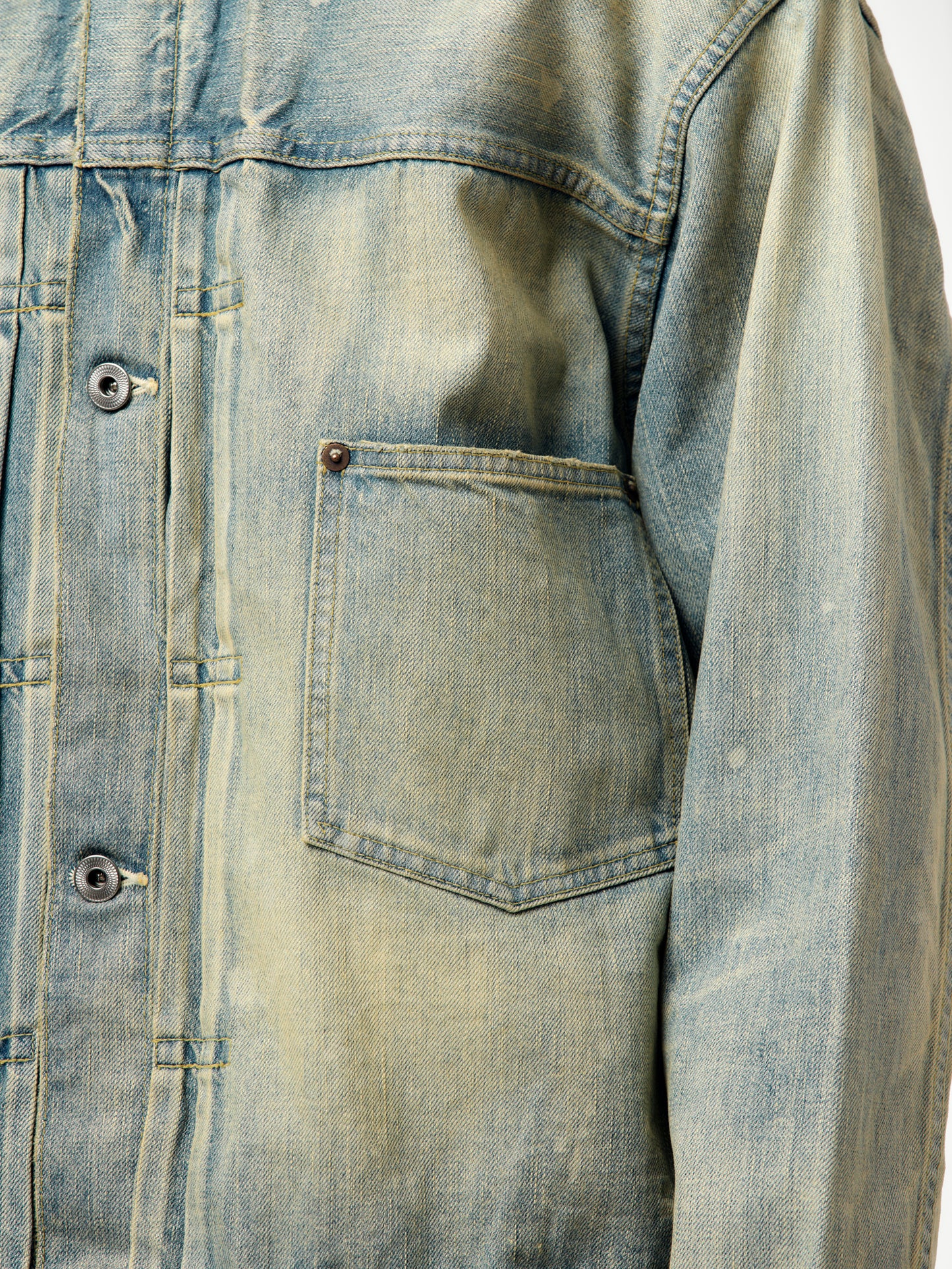 1st Type Denim Jacket (BLEACH) (SIS)