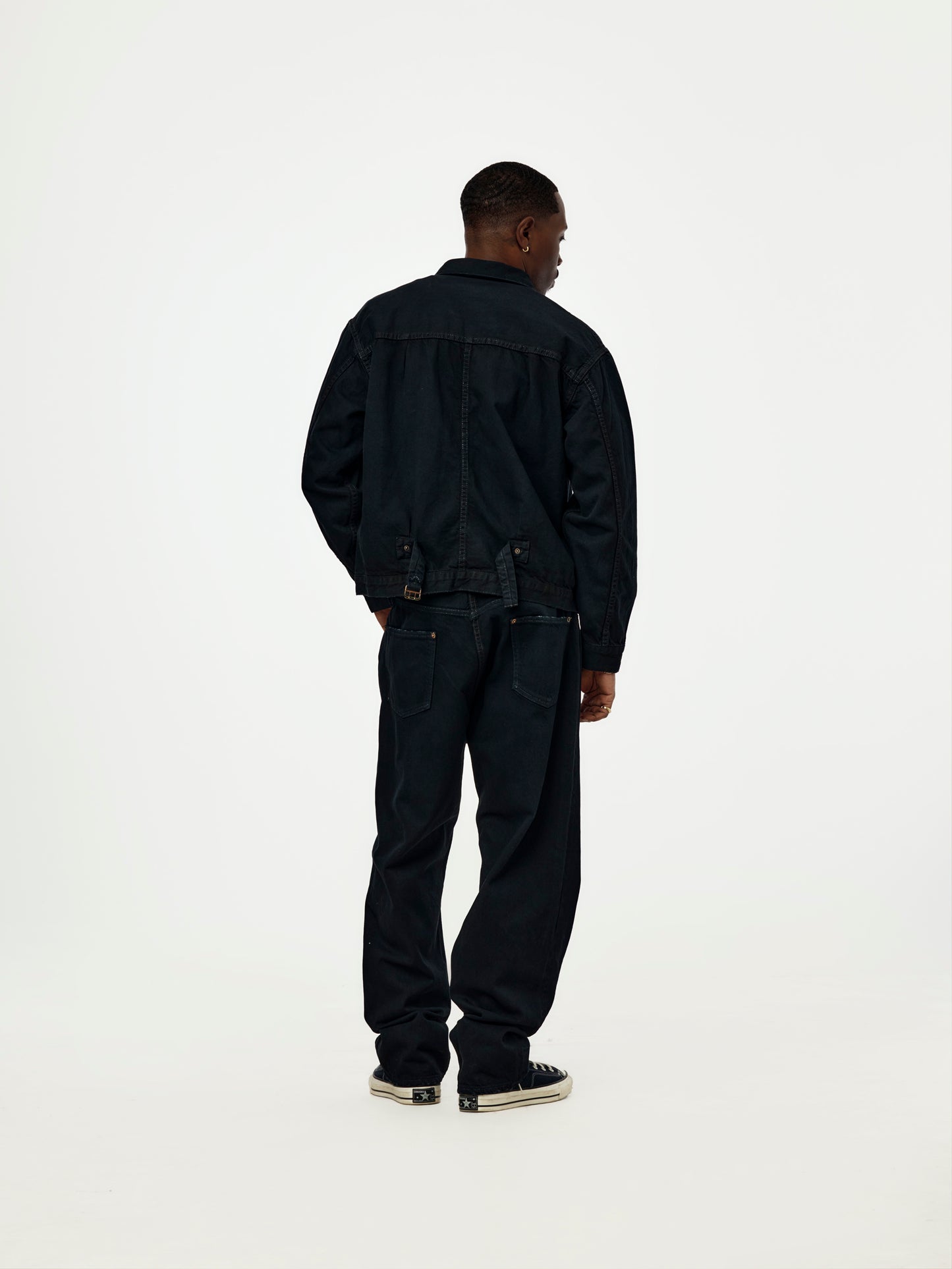 A.PRESSE No.22 Washed Wide Denim Pants (Custom) (SIS)
