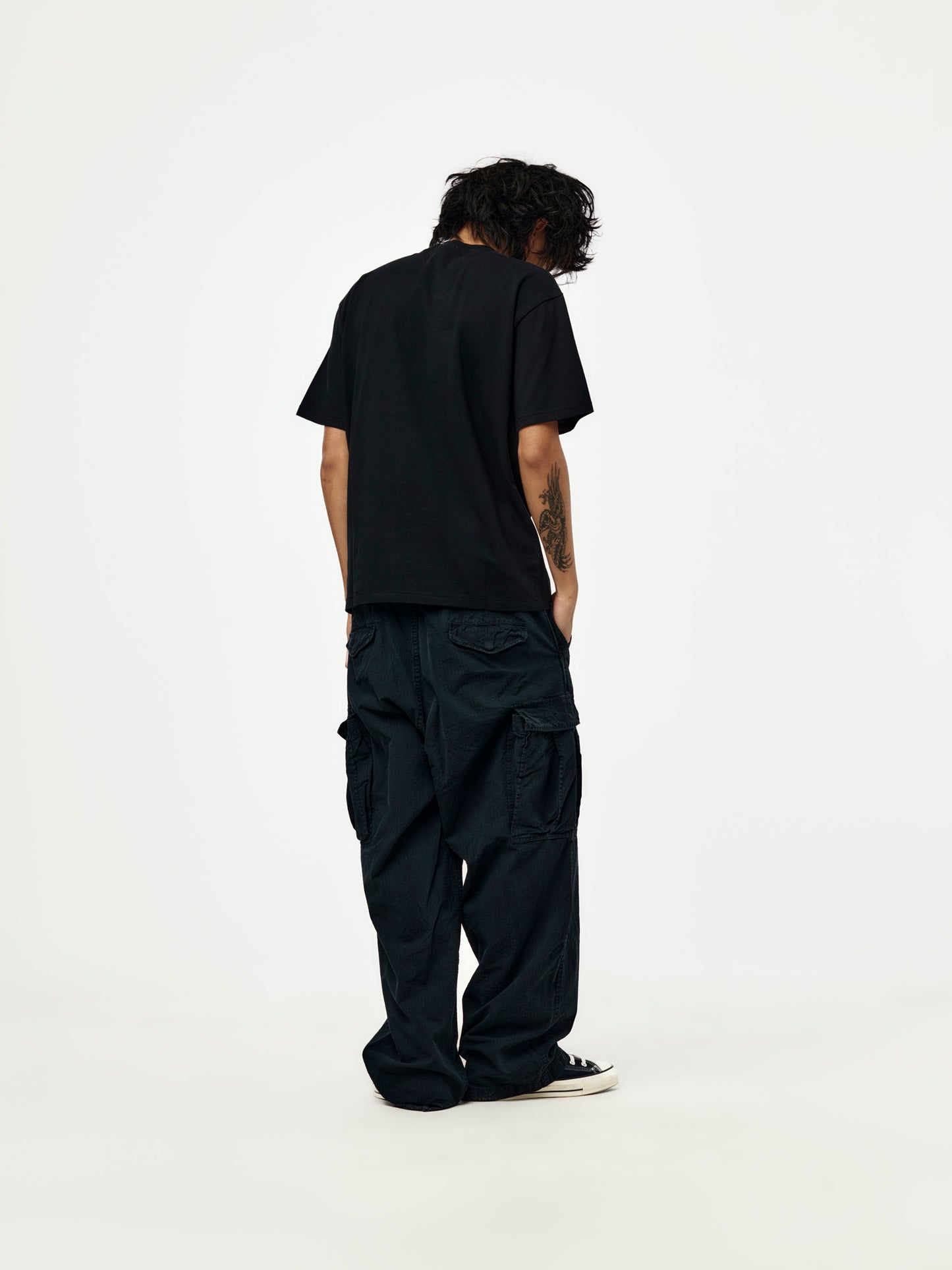 Heavy Weight T-Shirt (BLACK) (SIS)