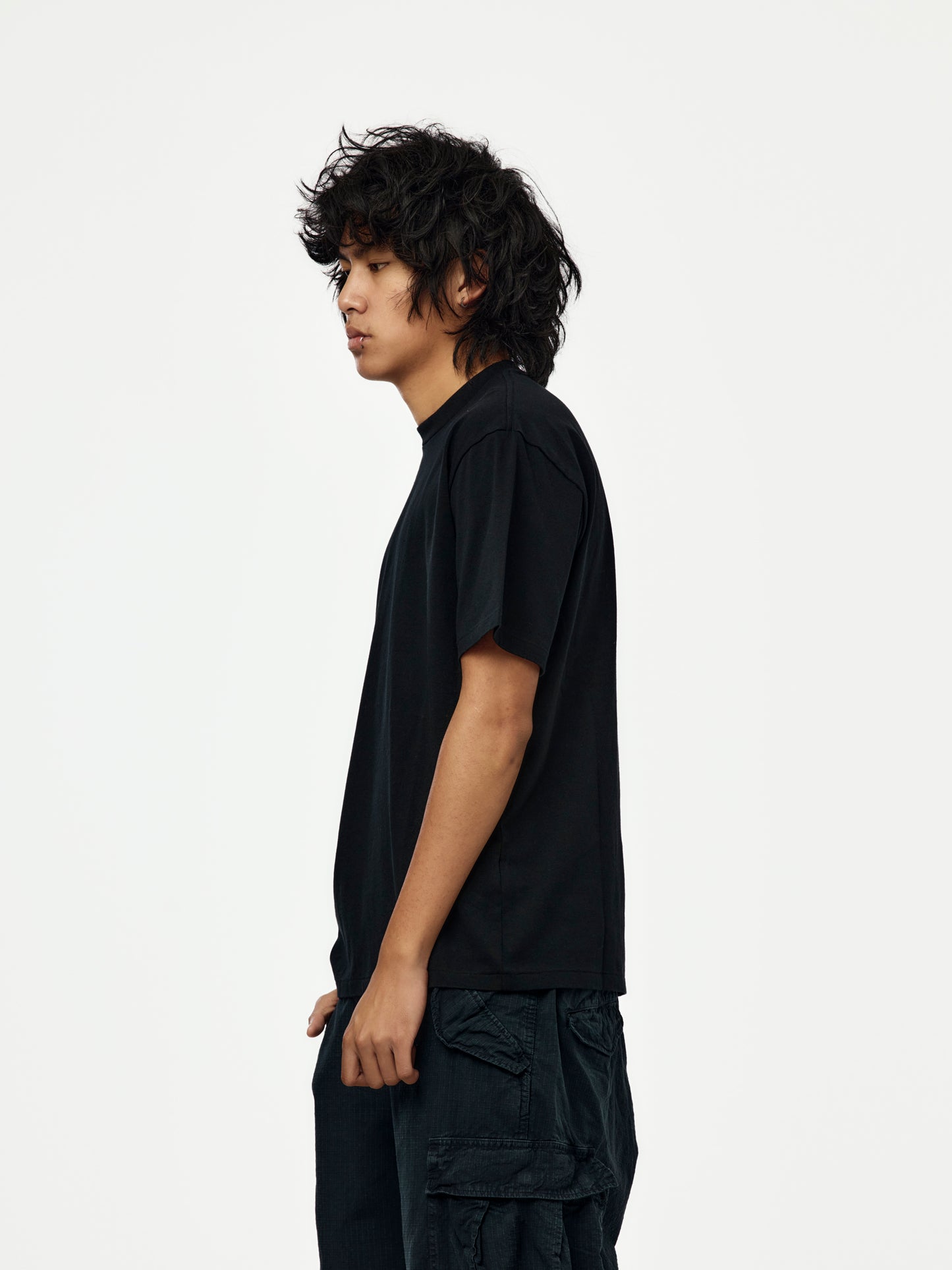 Heavy Weight T-Shirt (BLACK) (SIS)