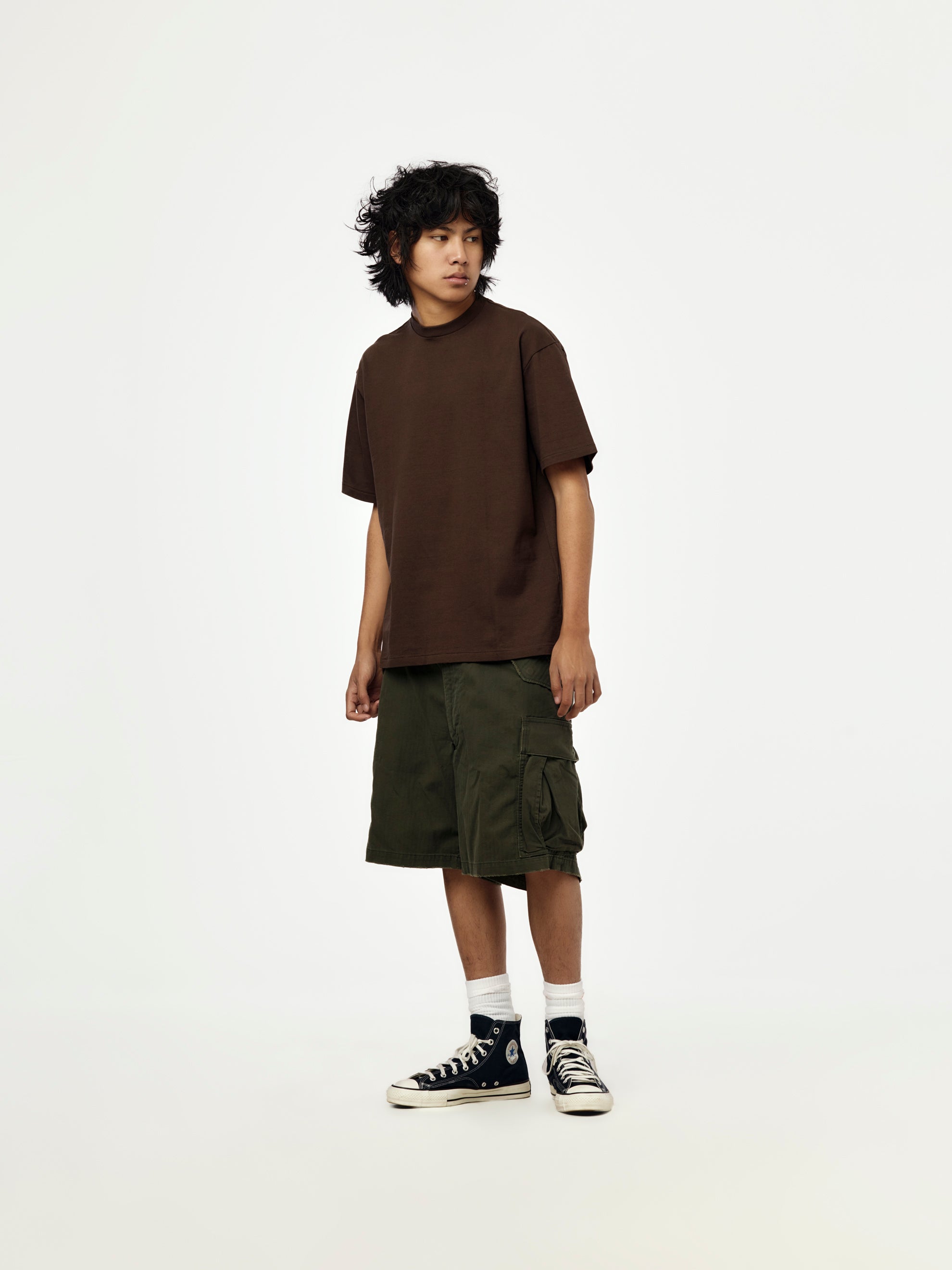 A.PRESSE A.PRESSE Heavy Weight T-Shirt (Brown) | Union LA - UNION