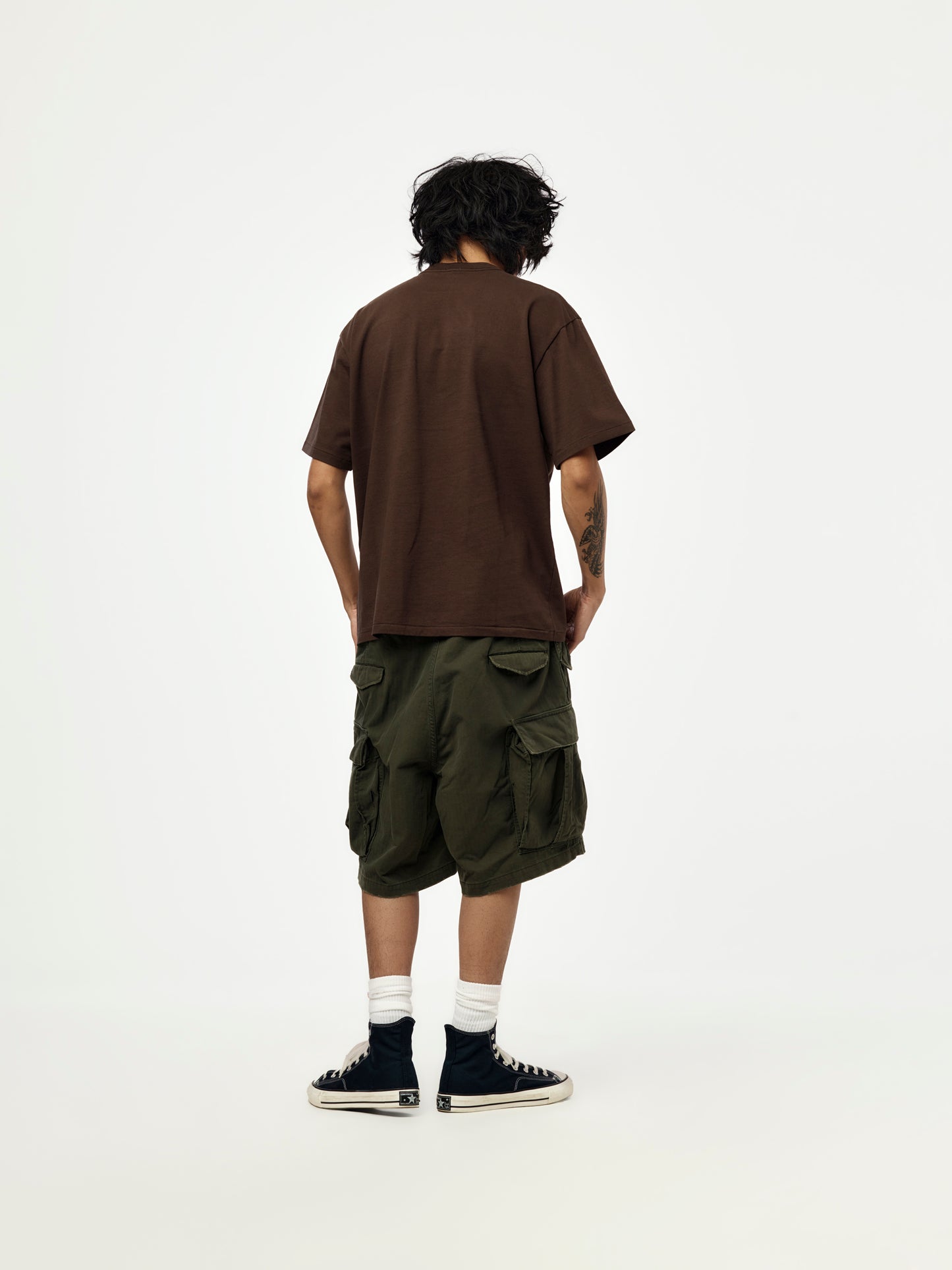 Heavy Weight T-Shirt (BROWN) (SIS)