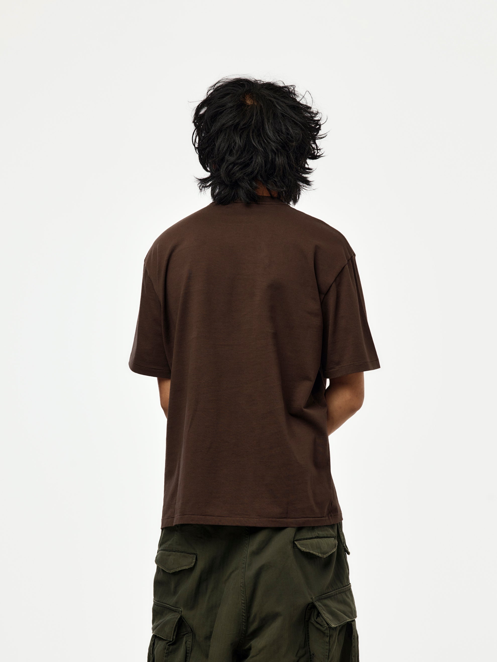 A.PRESSE A.PRESSE Heavy Weight T-Shirt (Brown) | Union LA - UNION