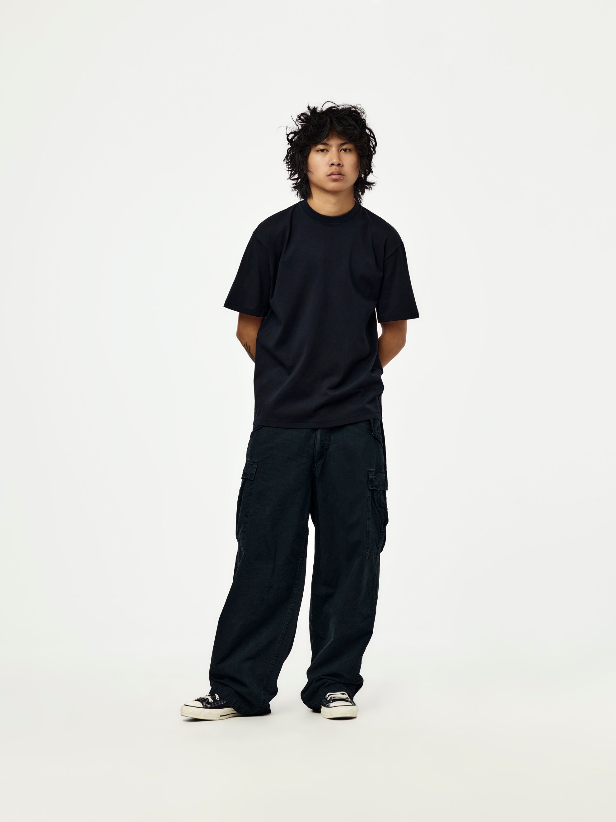 A.PRESSE A.PRESSE Heavy Weight T-Shirt (Navy) | Union LA - UNION