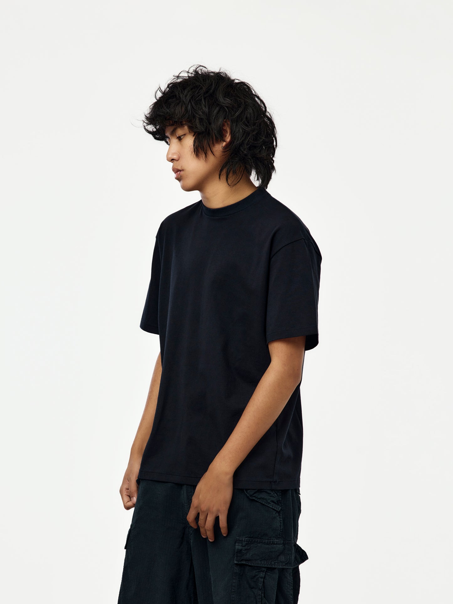 Heavy Weight T-Shirt (NAVY) (SIS)