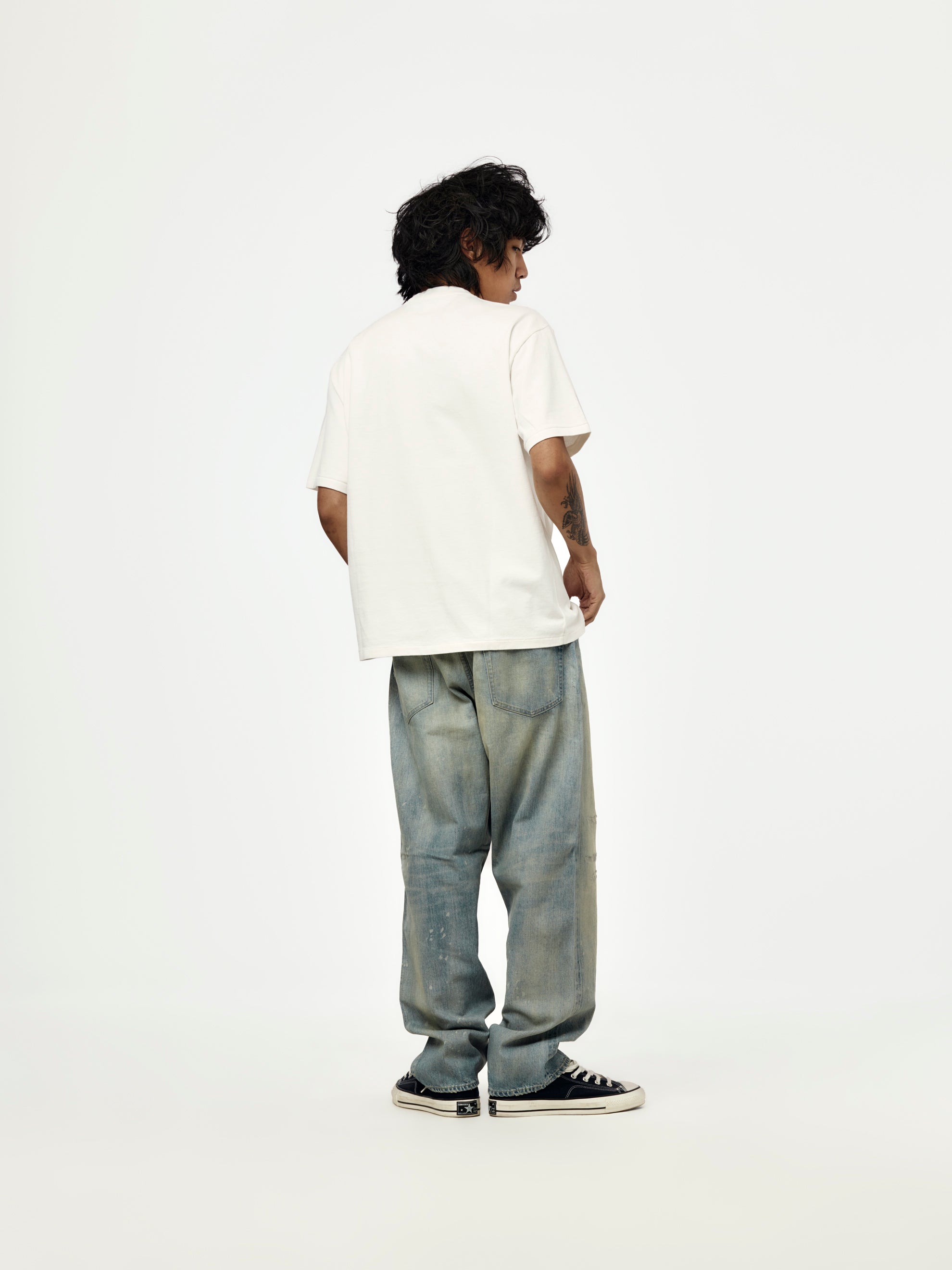 A.PRESSE A.PRESSE Heavy Weight T-Shirt (White) | Union LA - UNION