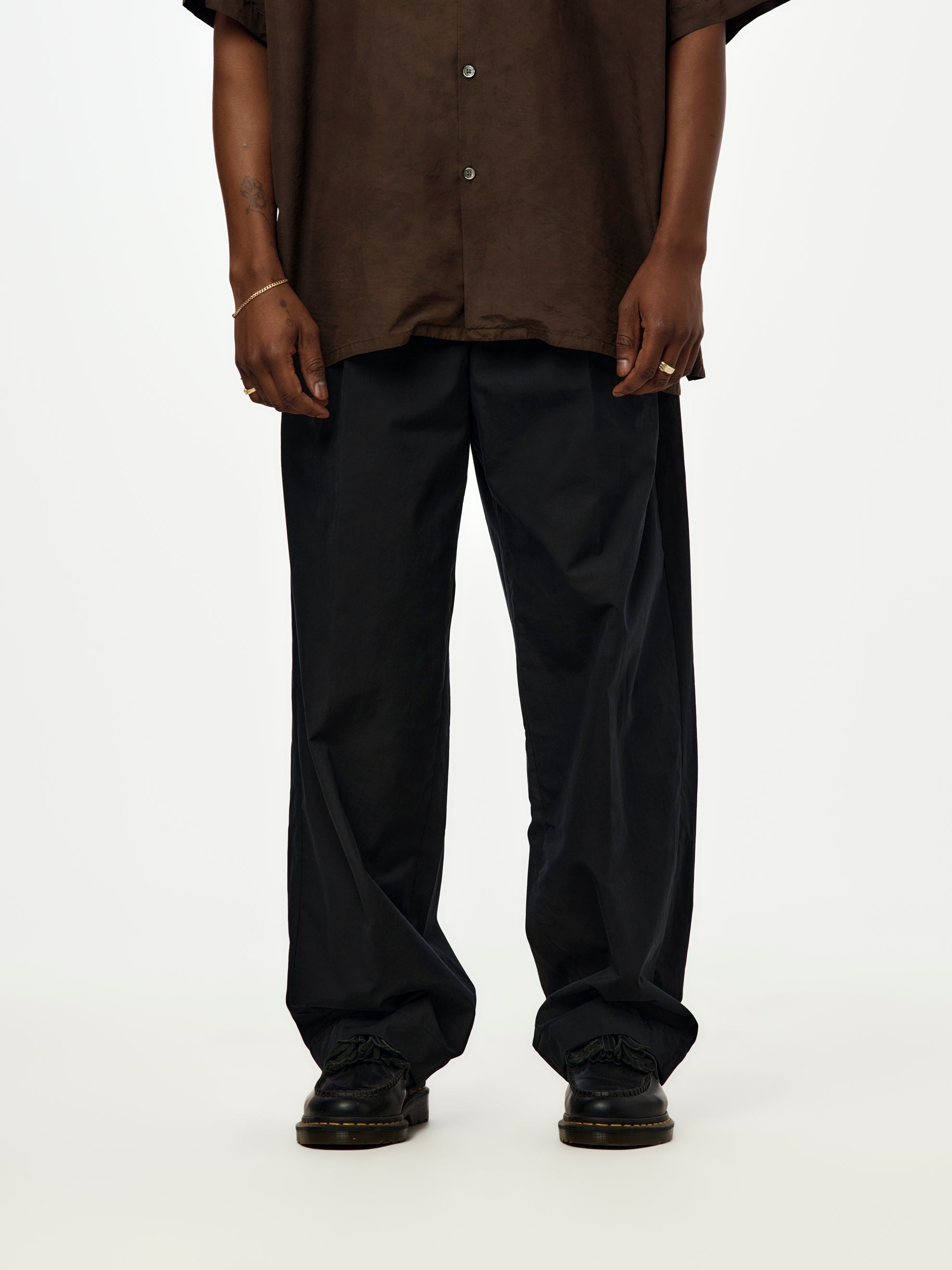 パンツ A.PRESSE High Density Weather Trousers A.PRESSE High Density Weather Cloth Trousers (BLACK) (SIS) - UNION