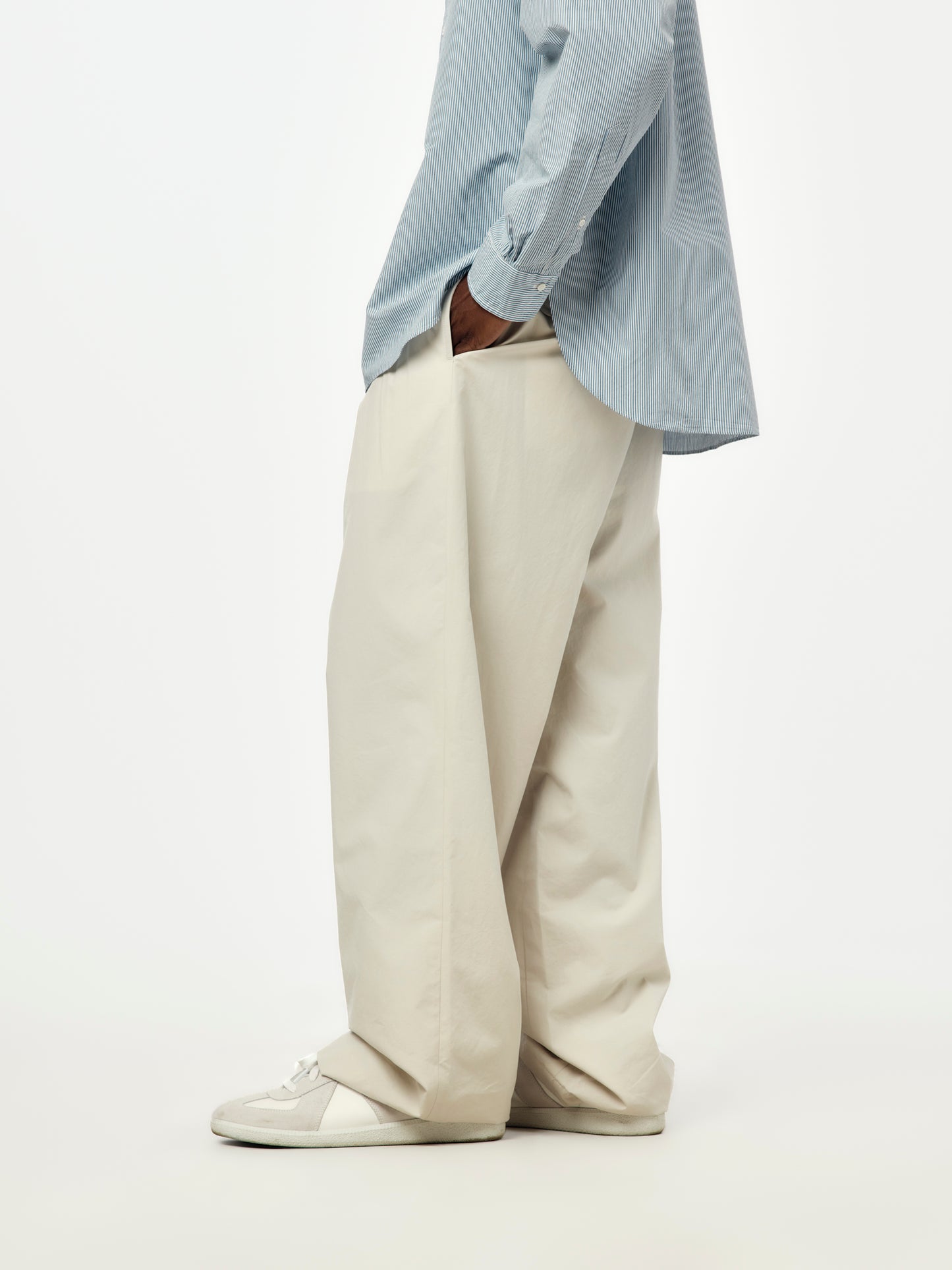 High Density Weather Cloth Trousers (ECRU) (SIS)