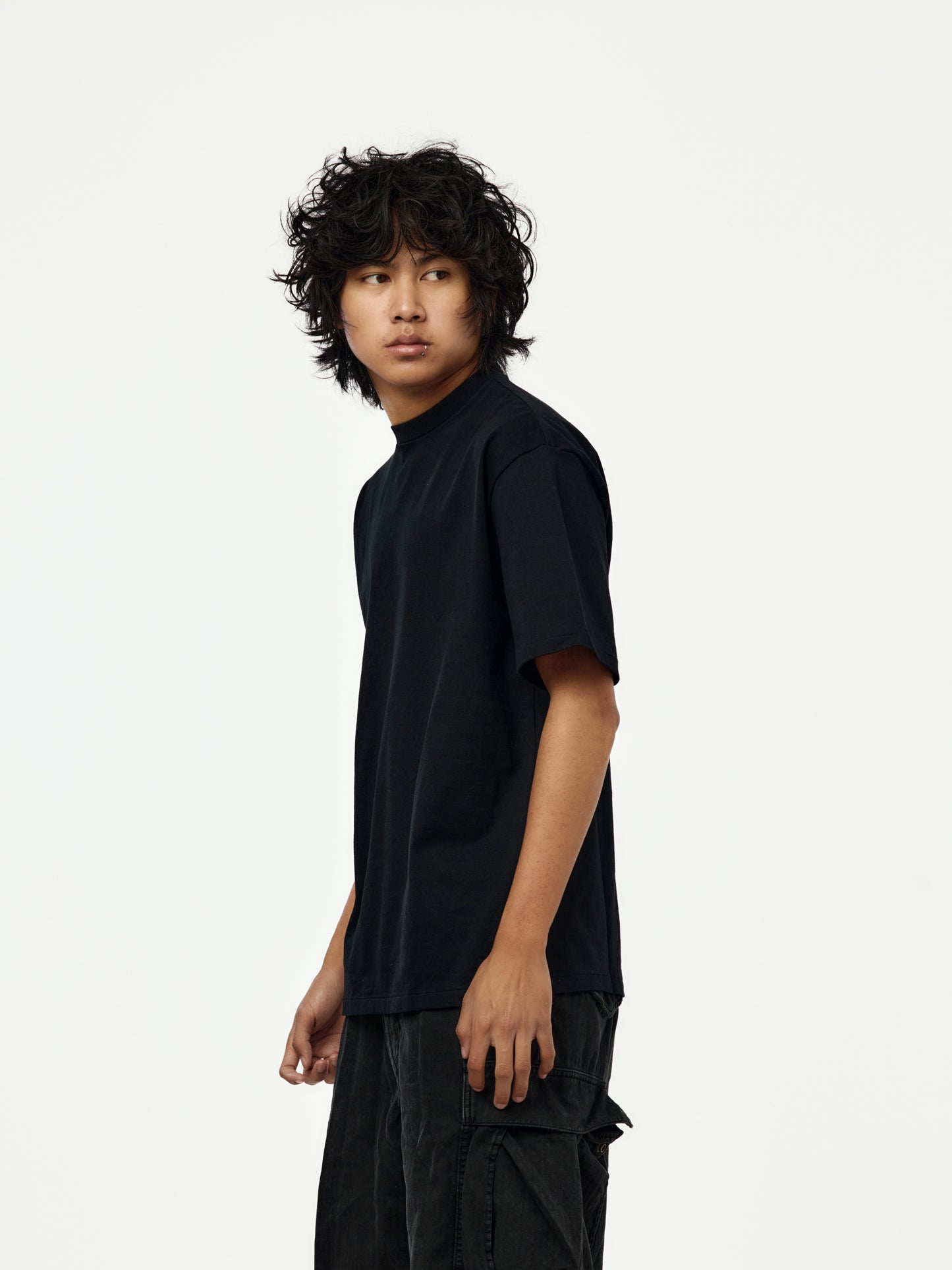 Light Weight T-Shirt (BLACK) (SIS)