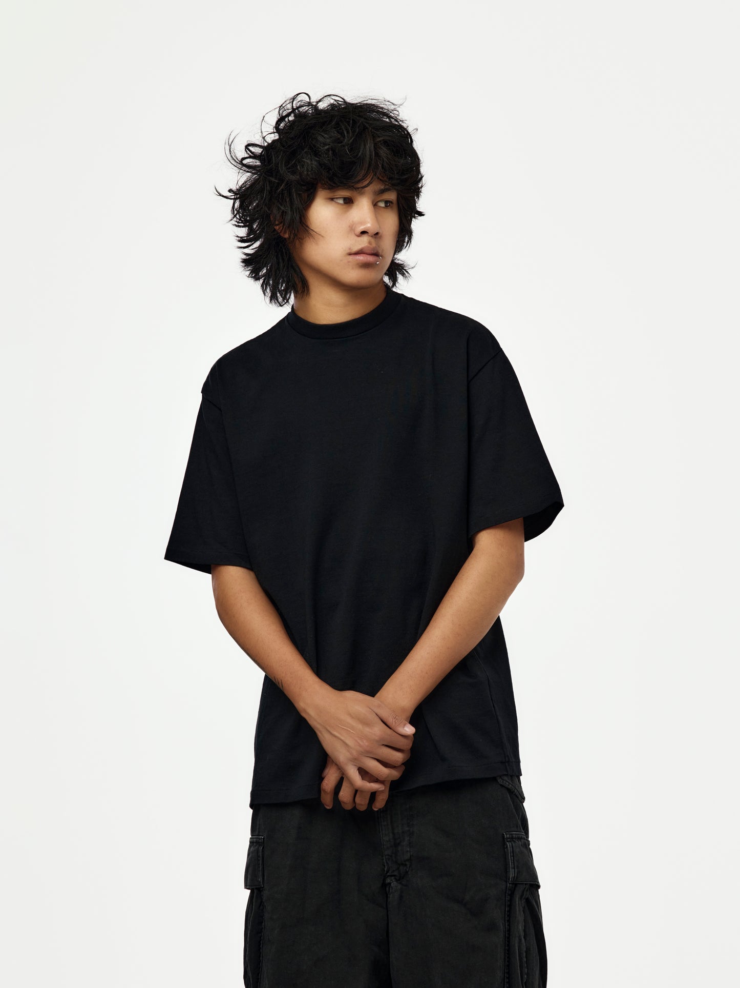 Light Weight T-Shirt (BLACK) (SIS)