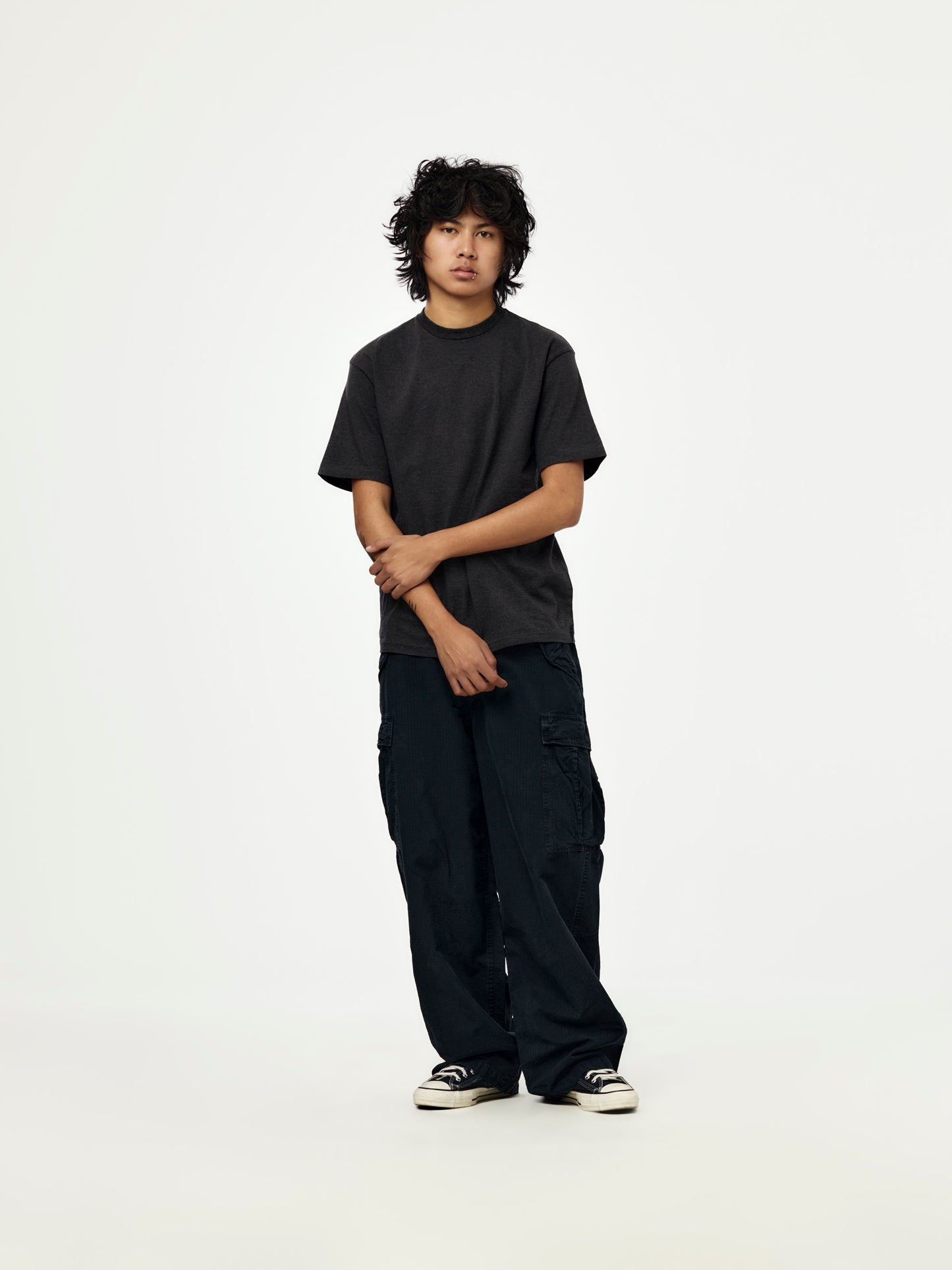 Light Weight T-Shirt (GRAY) (SIS)