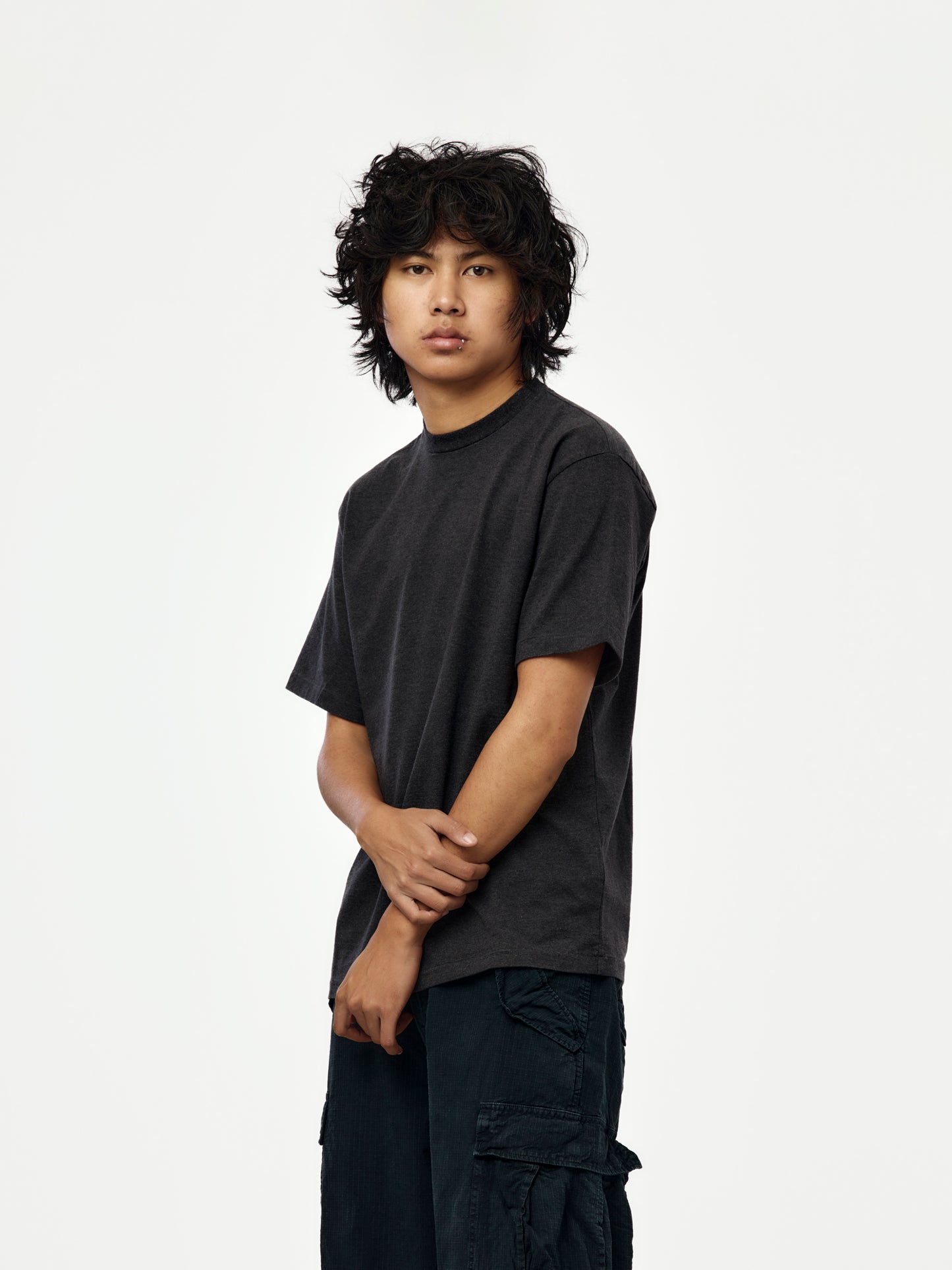 Light Weight T-Shirt (GRAY) (SIS)