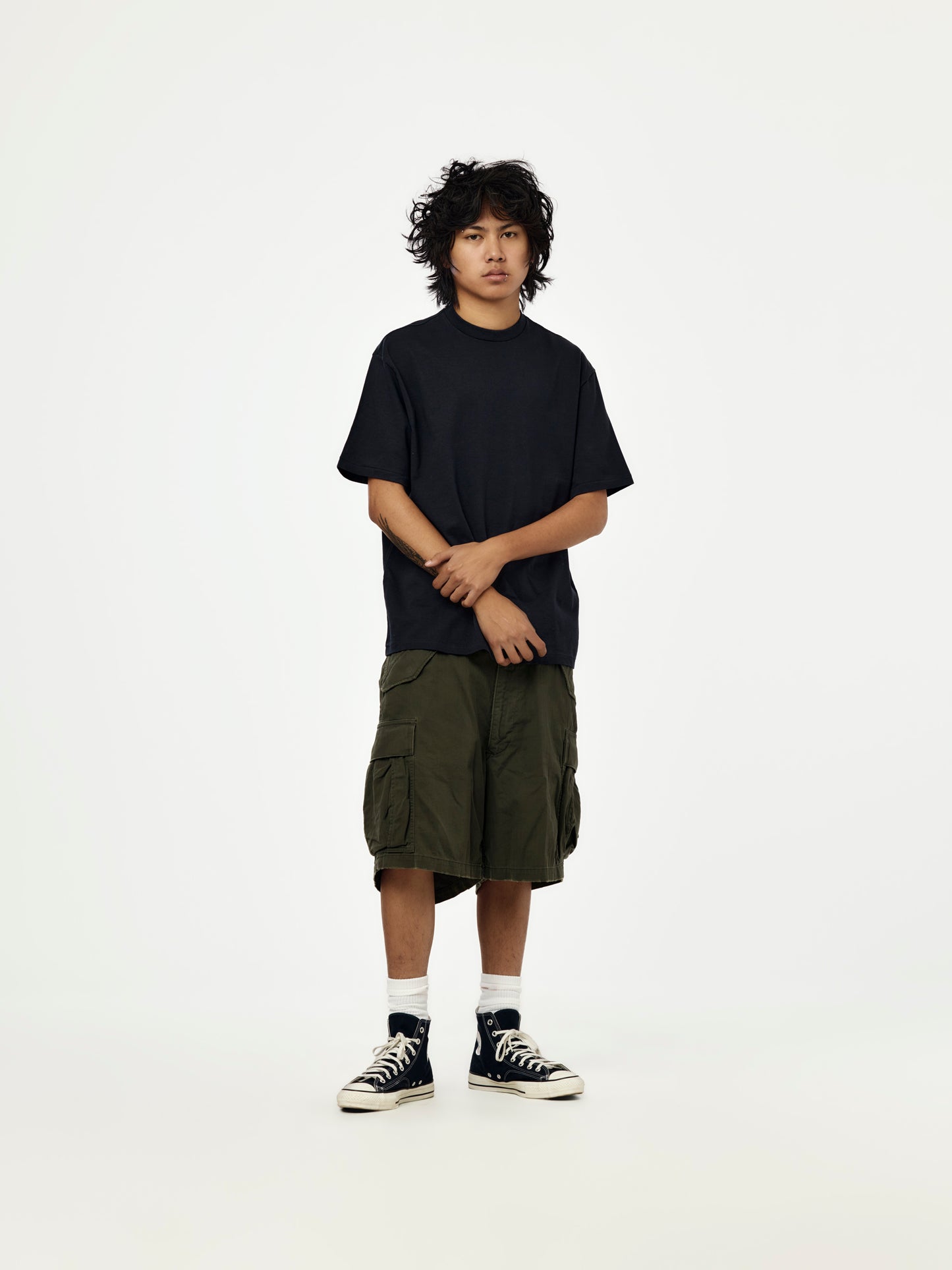 Light Weight T-Shirt (NAVY) (SIS)