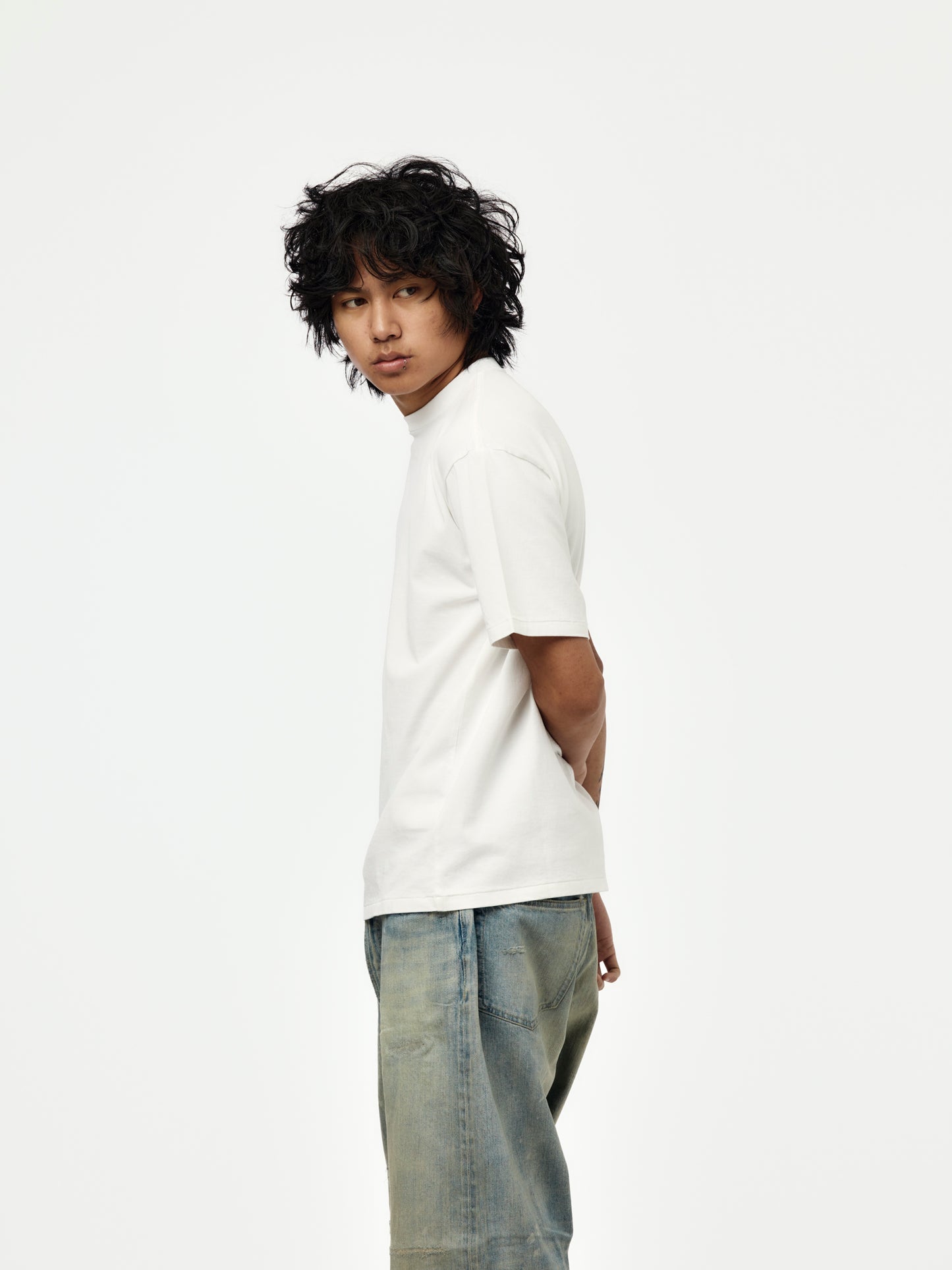 Light Weight T-Shirt (WHITE) (SIS)