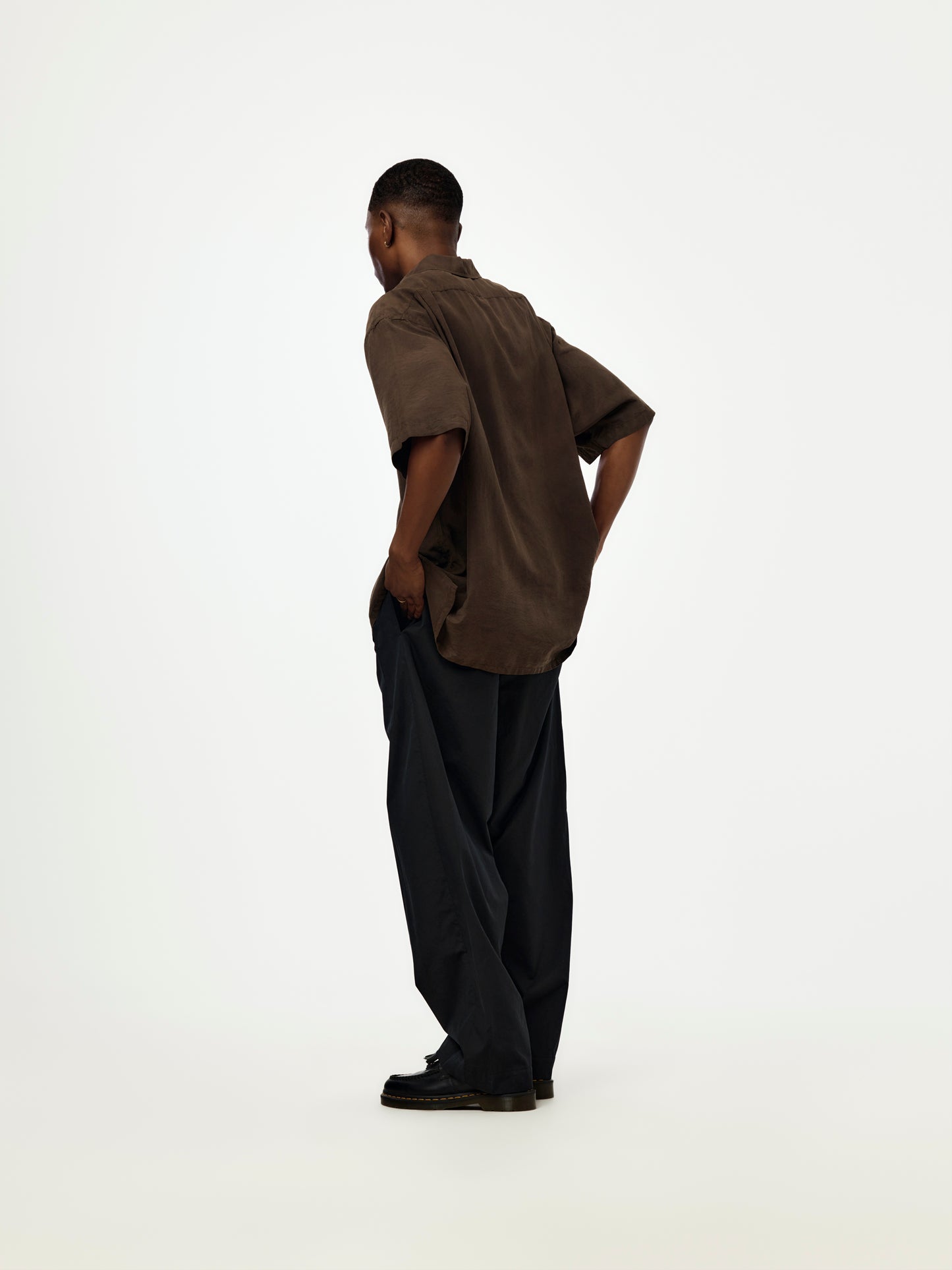 High Density Weather Cloth Trousers (BLACK) (SIS)