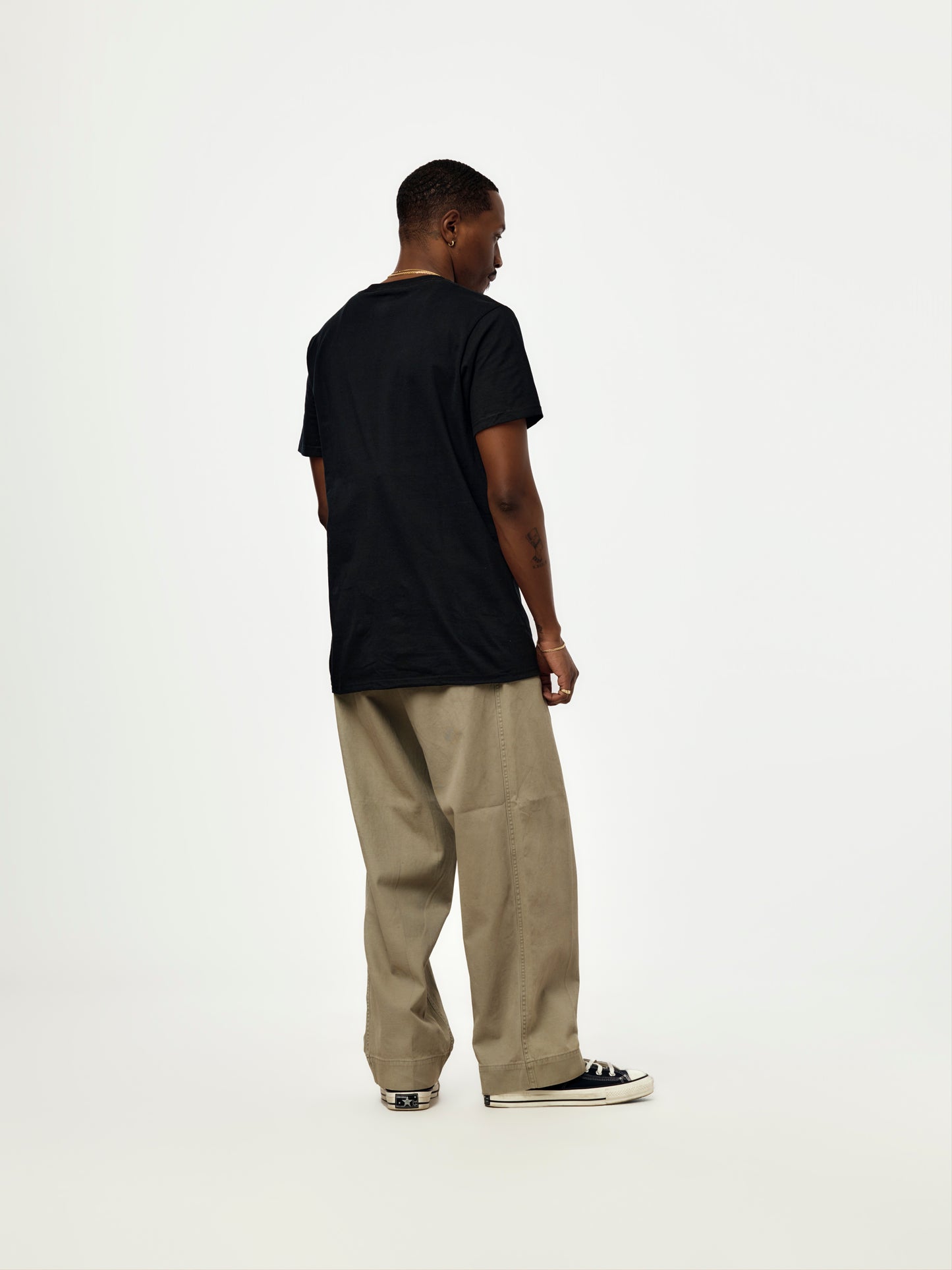 A.PRESSE Vintage Chino Trousers  (Griege)