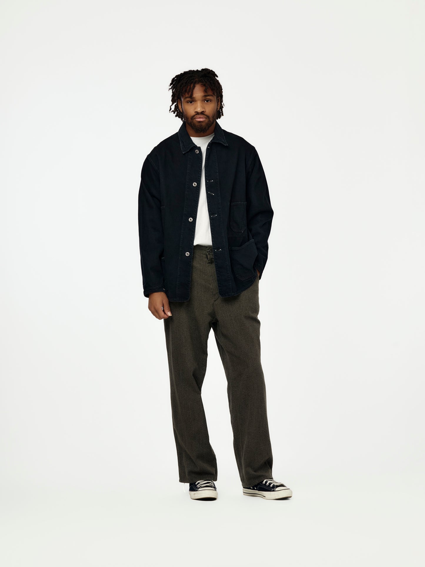 A.PRESSE Vintage Denim Chore Jacket (Custom) (Sis)