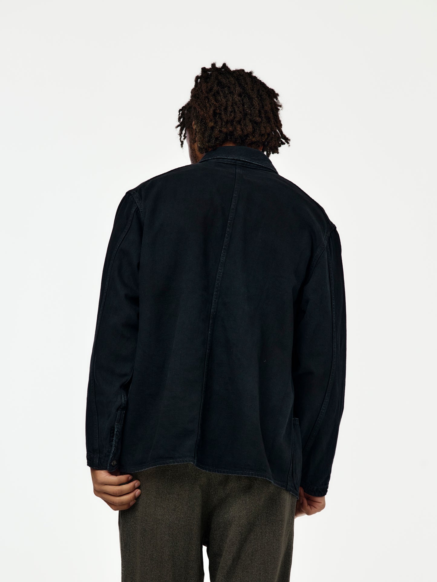 A.PRESSE Vintage Denim Chore Jacket (Custom) (Sis)