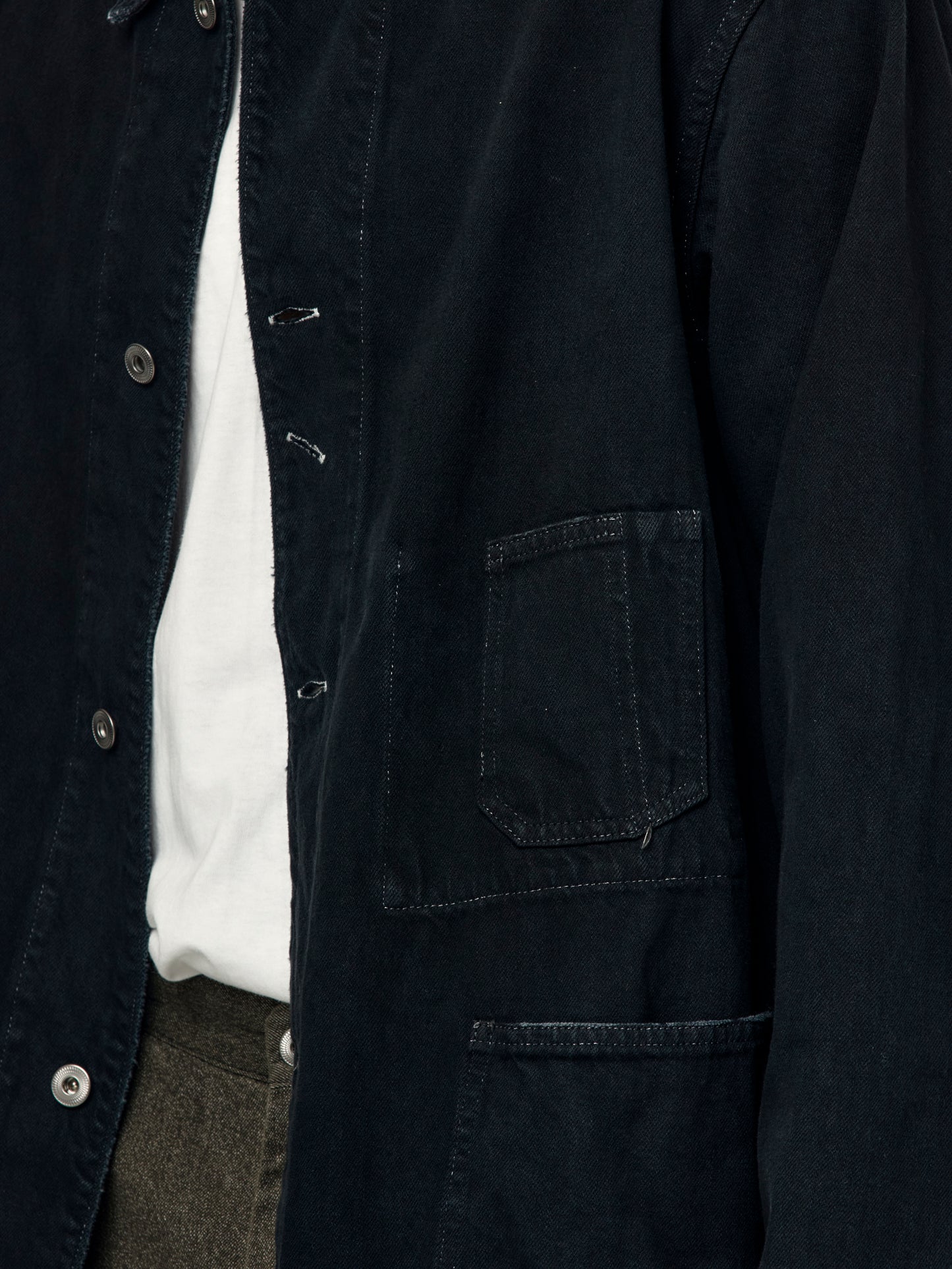 A.PRESSE Vintage Denim Chore Jacket (Custom) (Sis)