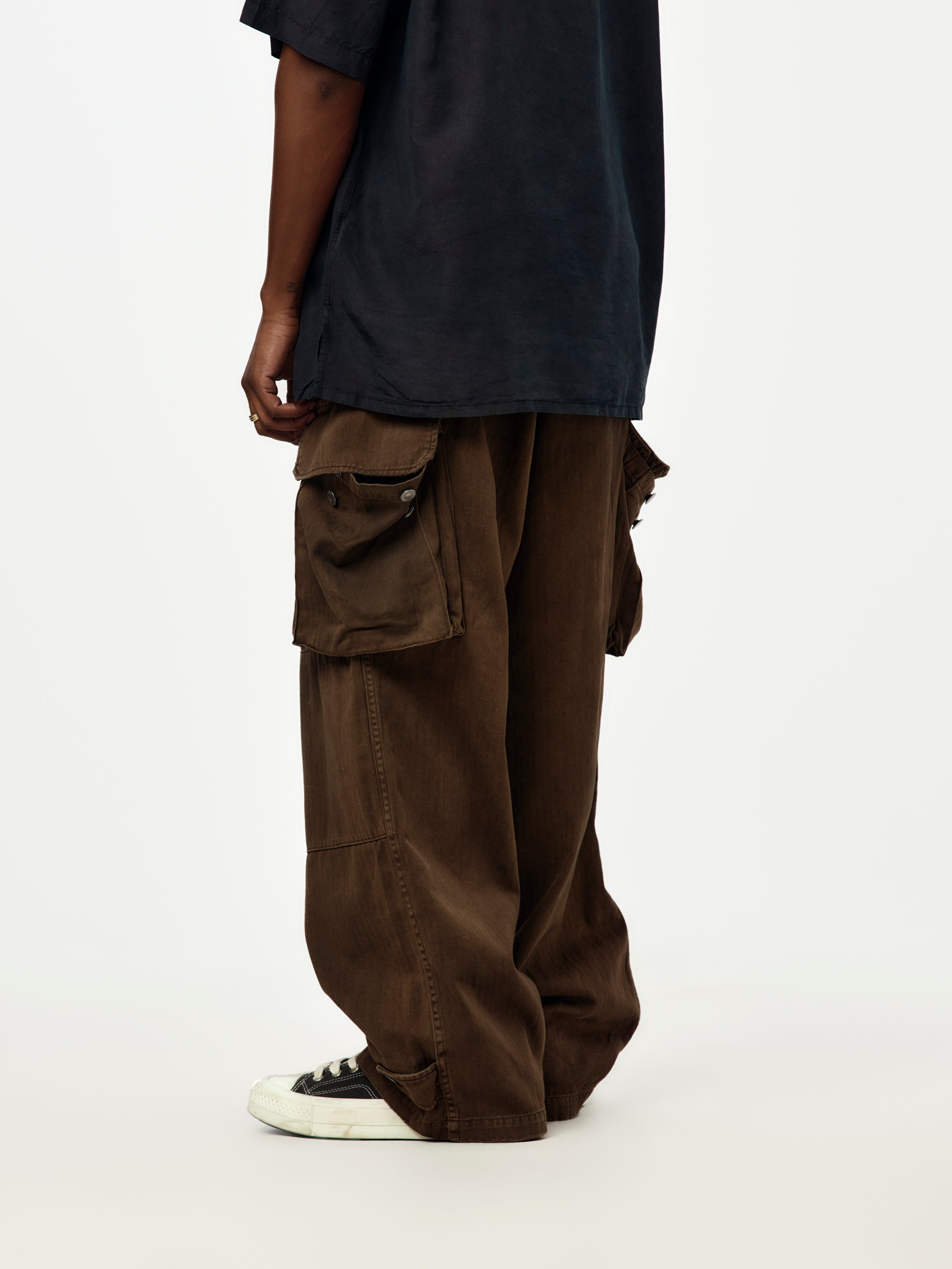 A.PRESSE Vintage FA HBT M-47 Pants (BROWN) (SIS) - UNION LOS ANGELES
