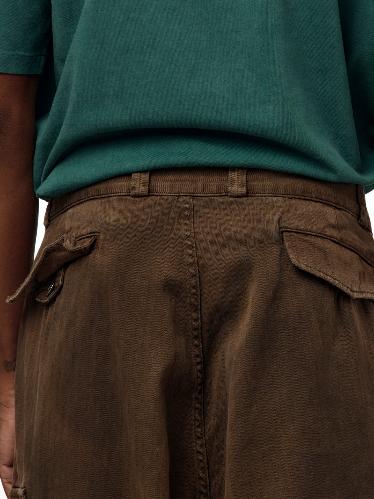 Vintage FA HBT M-47 Pants (BROWN) (SIS)