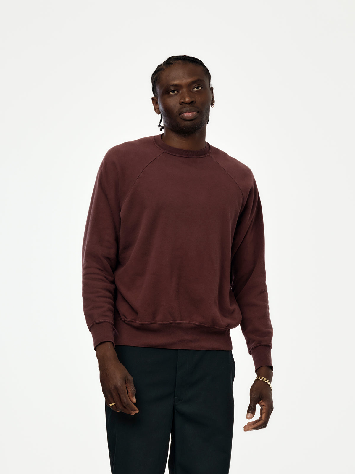 A.PRESSE A.PRESSE Lightweight Sweatshirt Blue | Union LA - UNION 