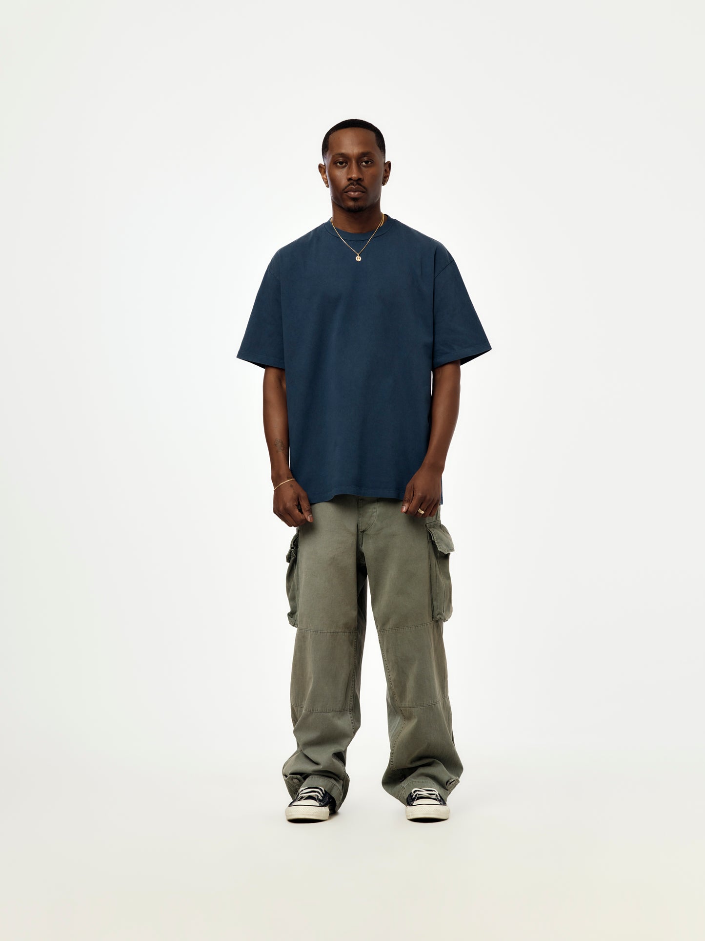 Vintage Light Weight T-Shirt (BLUE) (SIS)