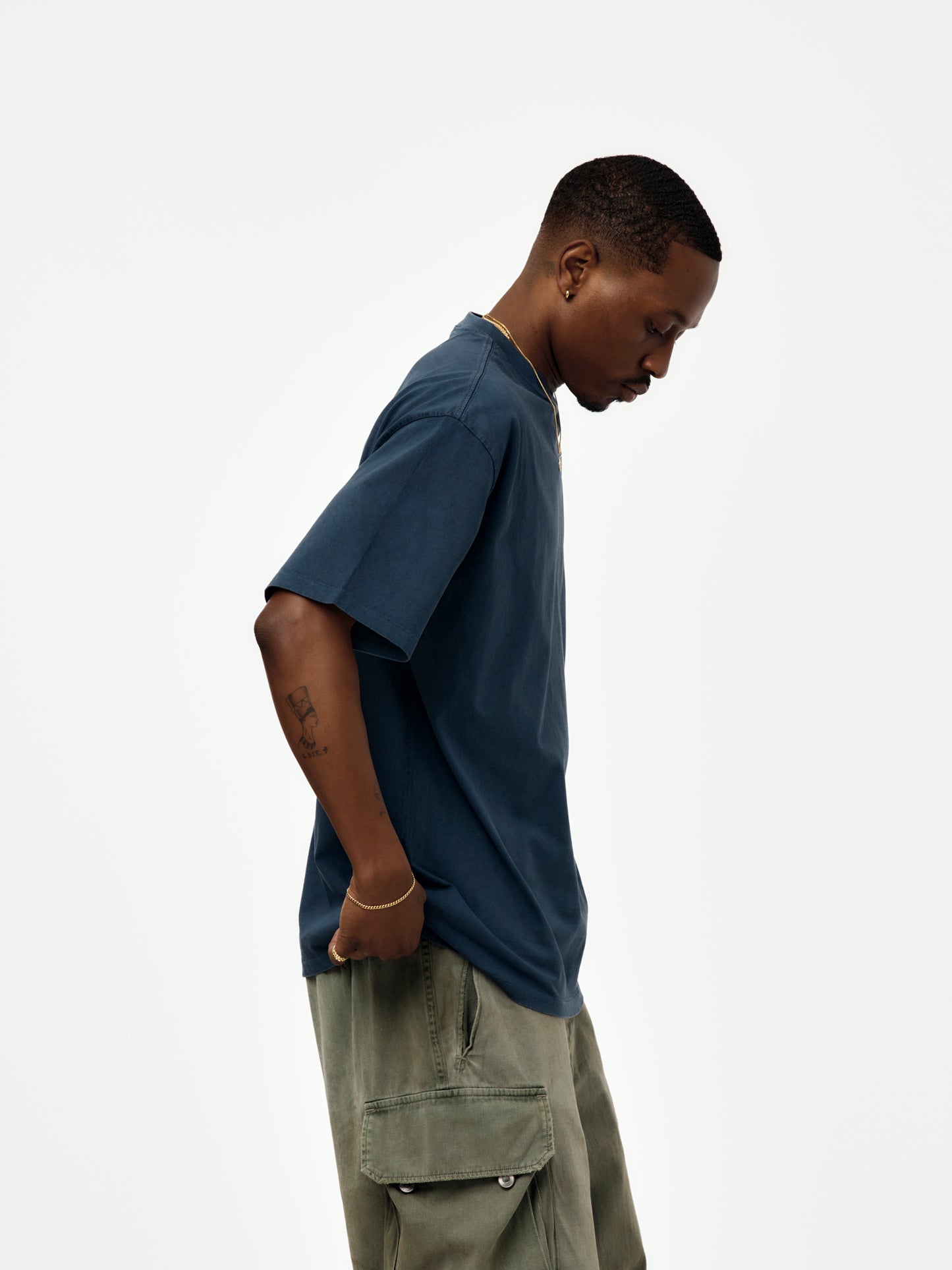 Vintage Light Weight T-Shirt (BLUE) (SIS)