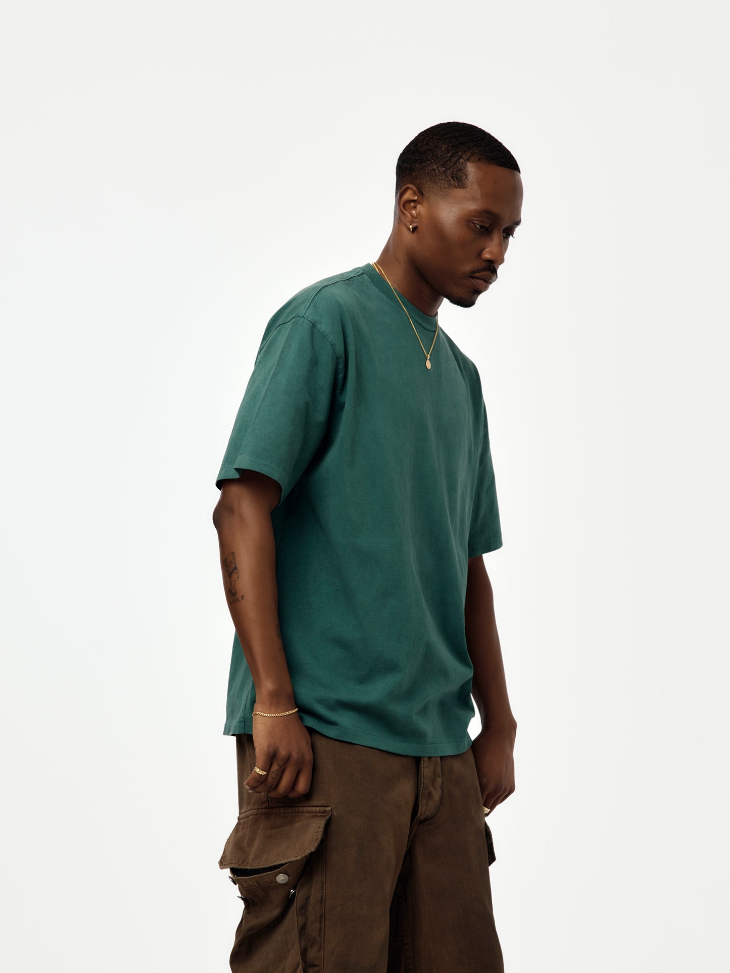 Vintage Light Weight T-Shirt (GREEN) (SIS)