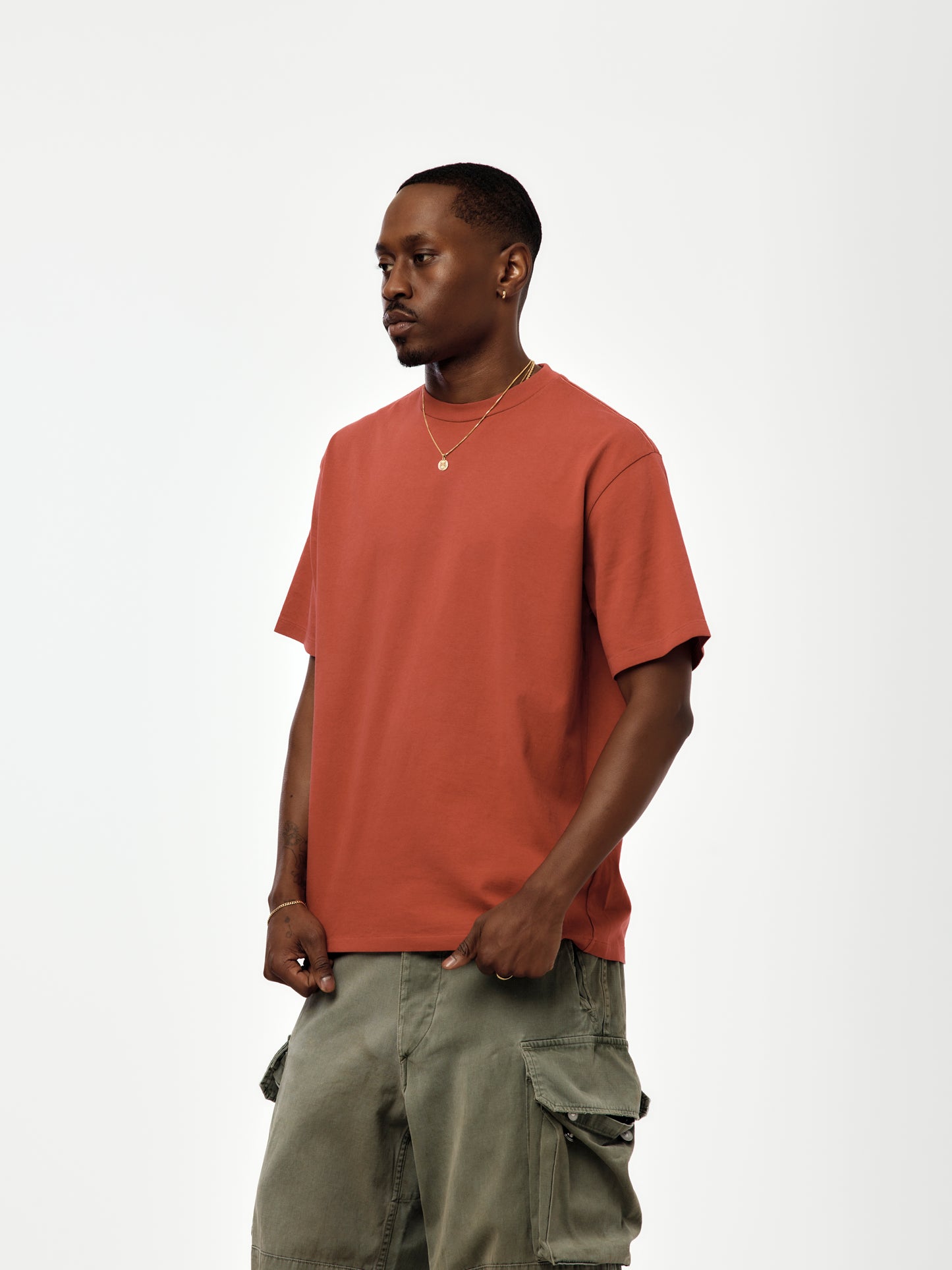 Vintage Light Weight T-Shirt (RED) (SIS)