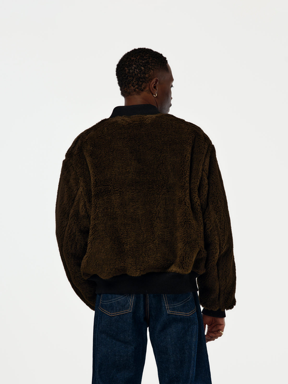 A.PRESSE Vintage Silk Test Sample Reversible Flight Jacket (Sis) (Orange)