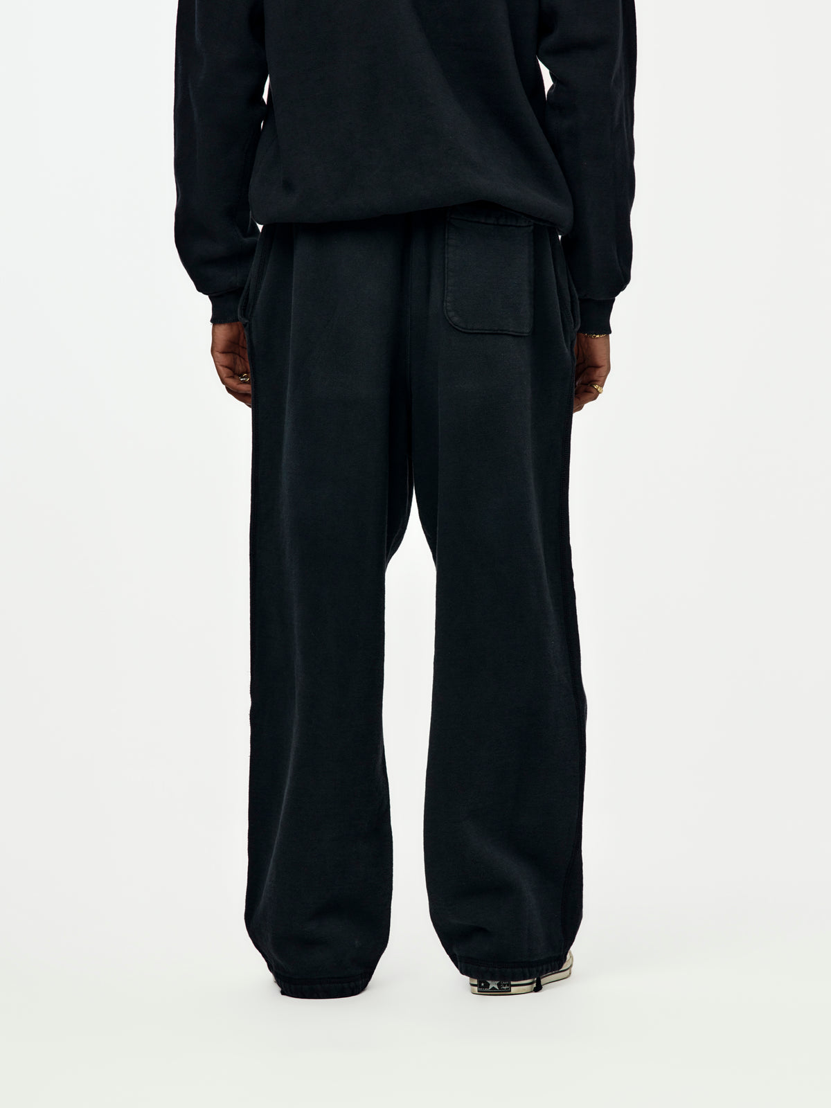 A.PRESSE Vintage Sweatpants (Sis) (Black)