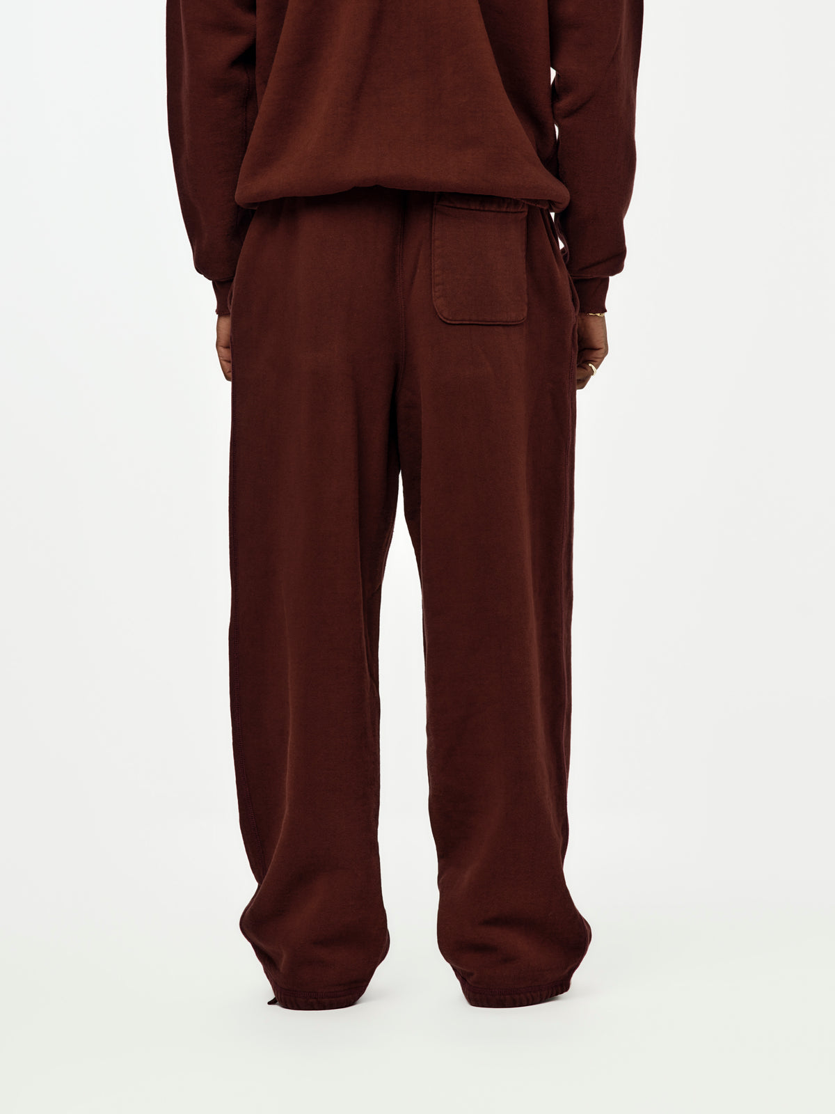 A.PRESSE Vintage Sweatpants (Sis) (Burgundy)