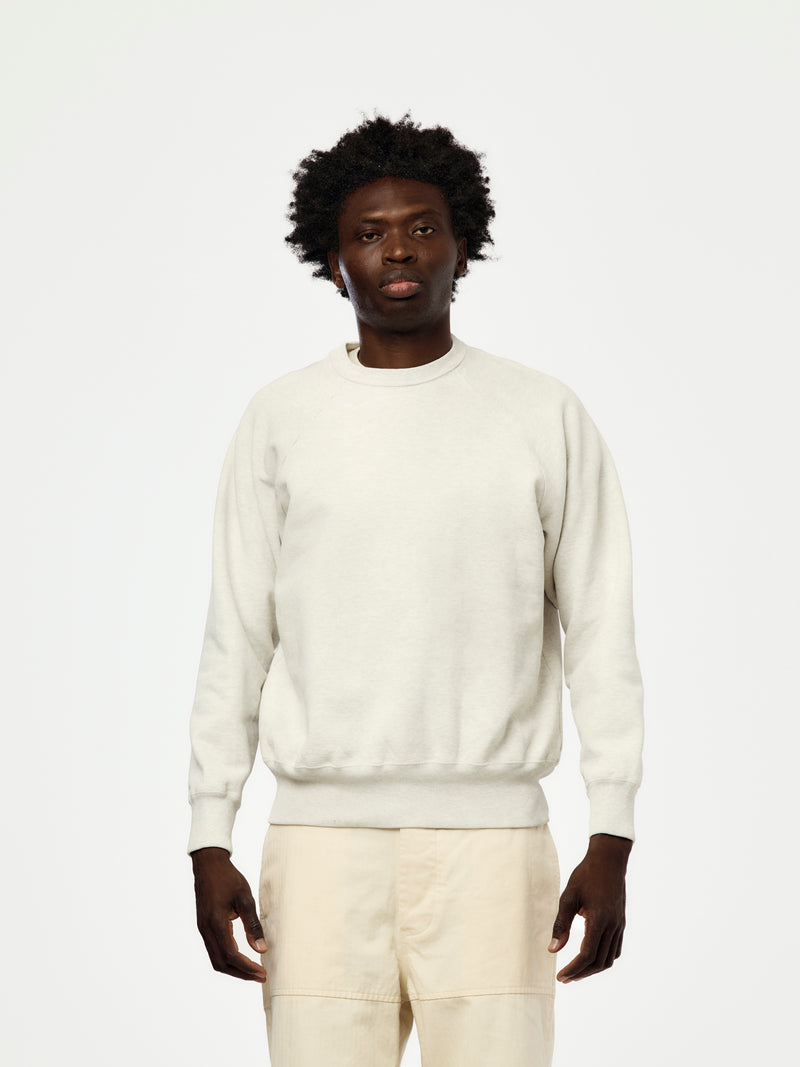 A.PRESSE Vintage Sweatshirt (Sis) (Oatmeal)