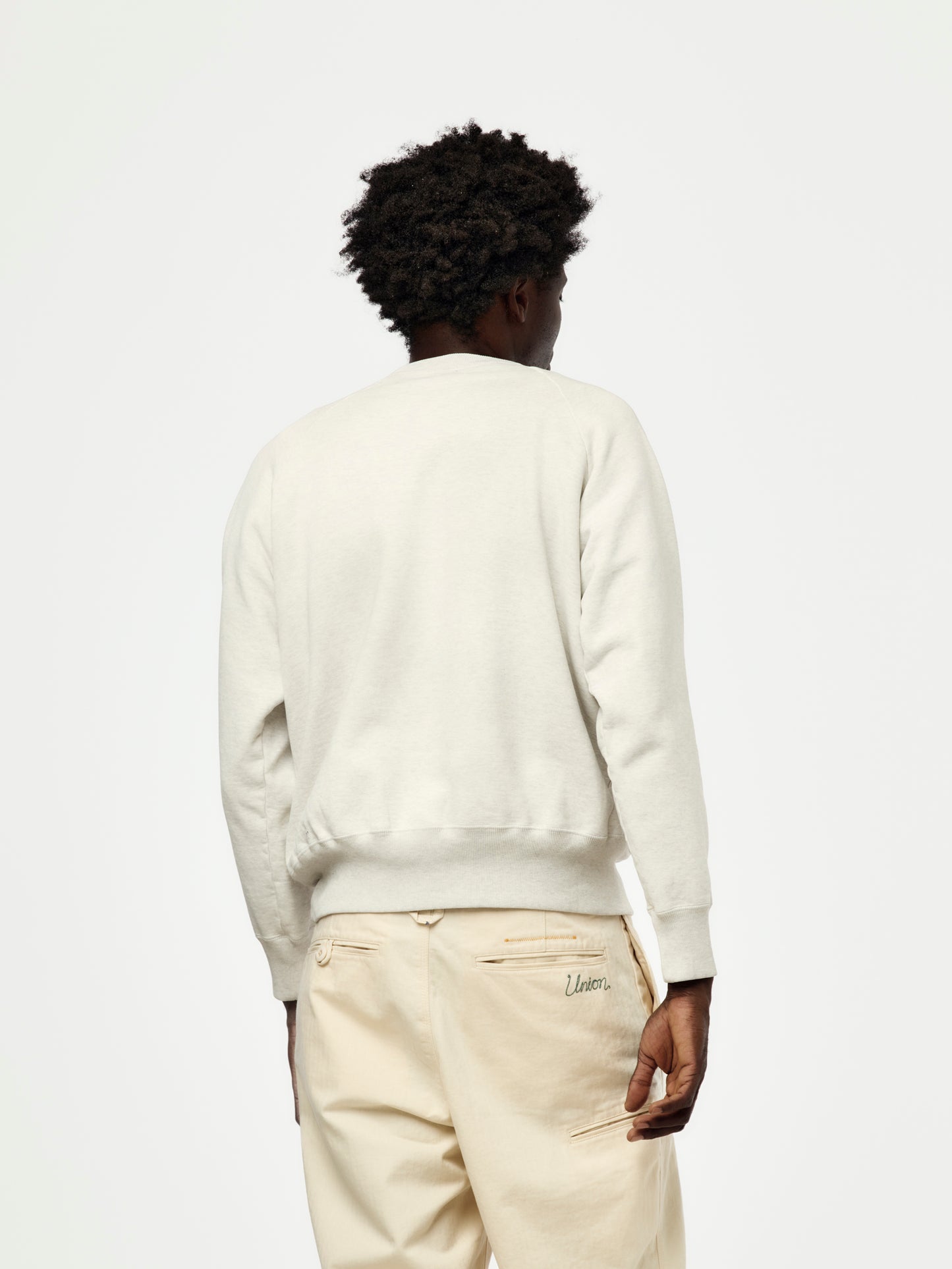 A.PRESSE Vintage Sweatshirt (Sis) (Oatmeal)